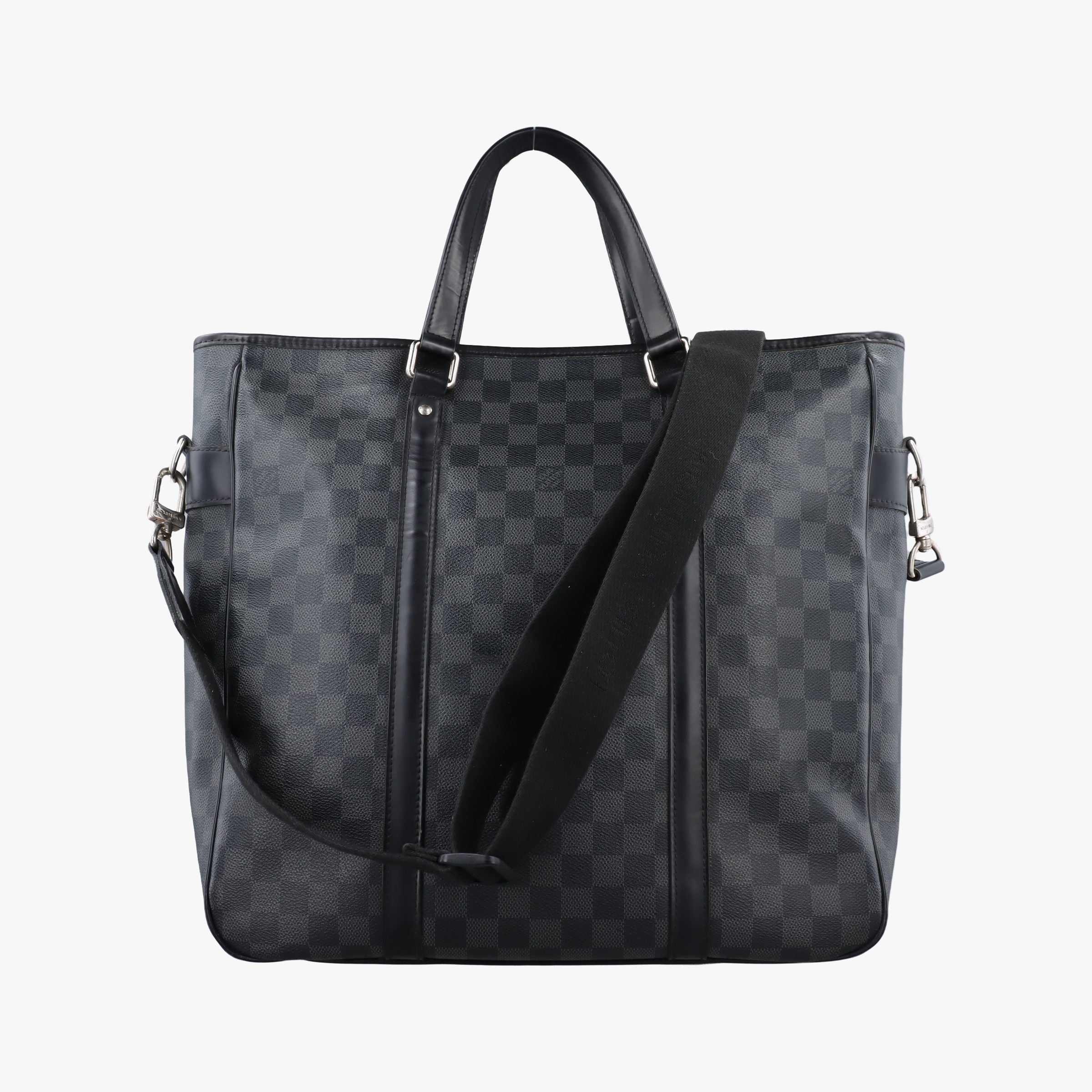 Pre-owned Louis Vuitton TADAO Noir Damier Graphite N51192 shoulderbag | stylenewstar