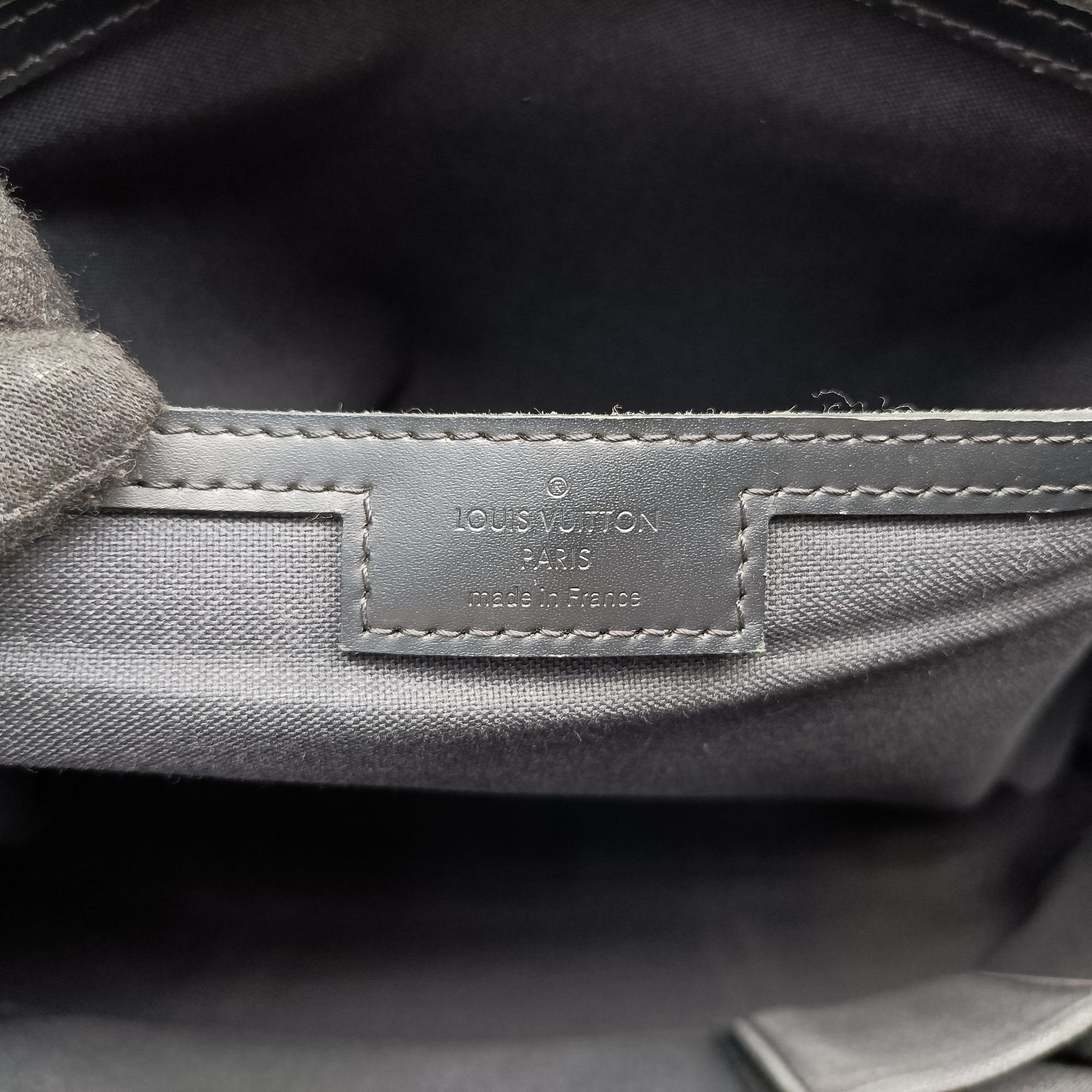 Pre-owned Louis Vuitton TADAO Noir Damier Graphite N51192 shoulderbag | stylenewstar