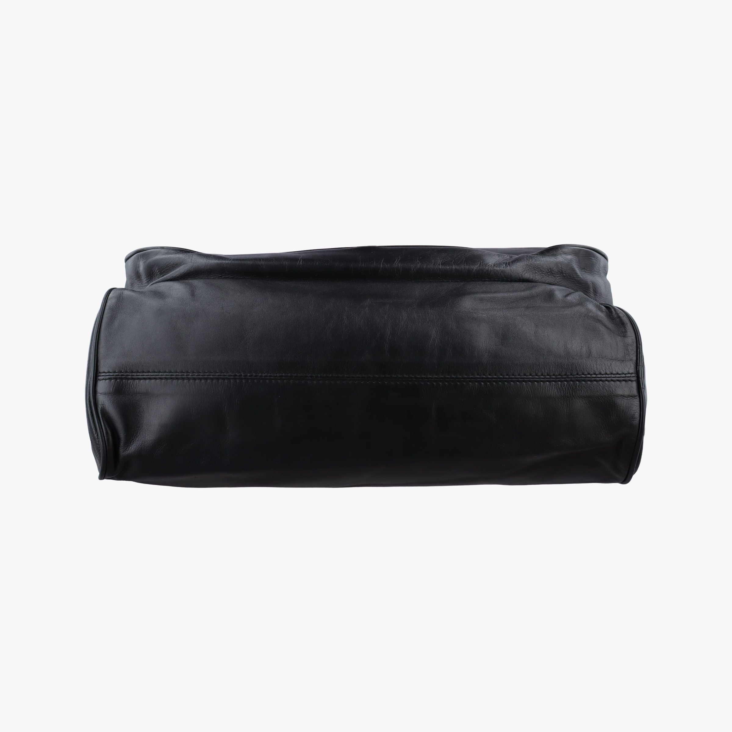 Vintage Bottega Veneta Intrecciato Black lambskin  handbag | stylenewstar