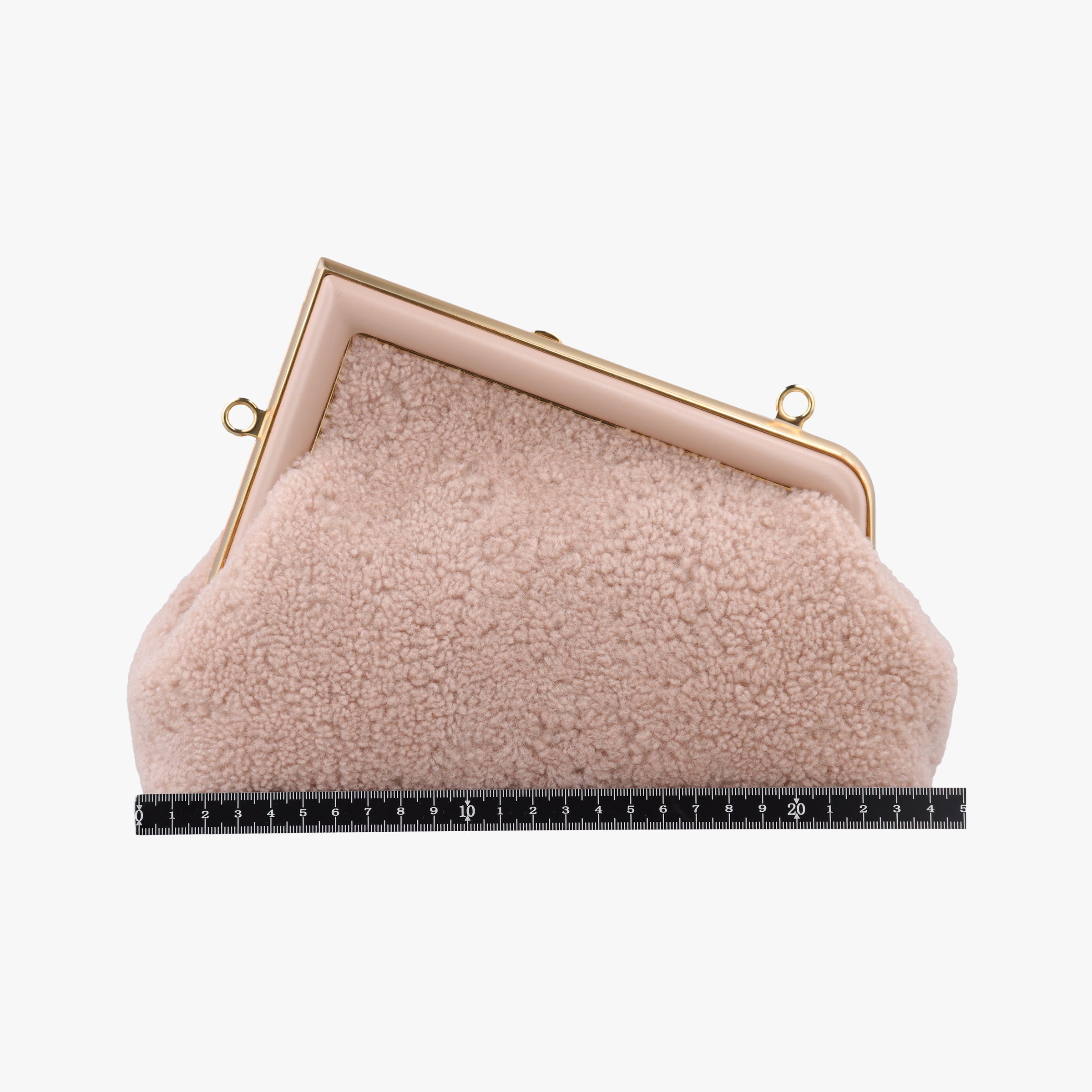 Pre-owned Fendi First Beige fur 8BP129 shoulderbag | stylenewstar