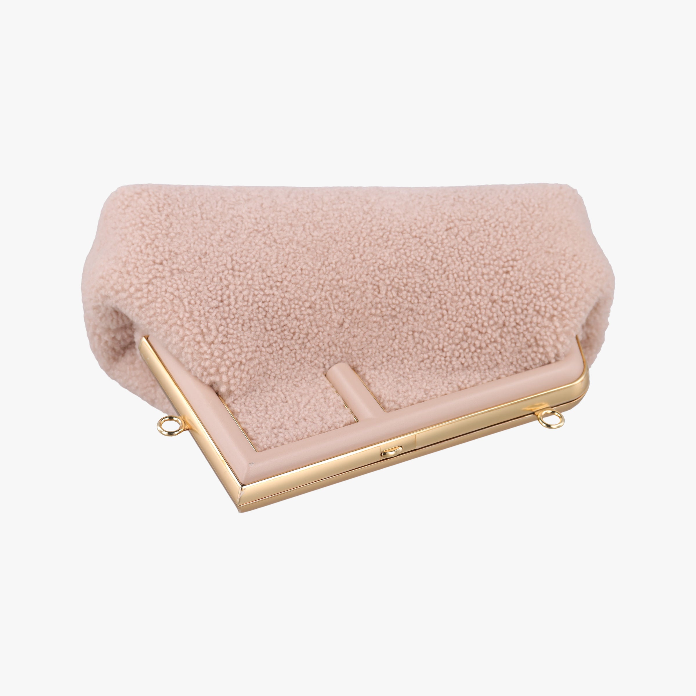 Pre-owned Fendi First Beige fur 8BP129 shoulderbag | stylenewstar