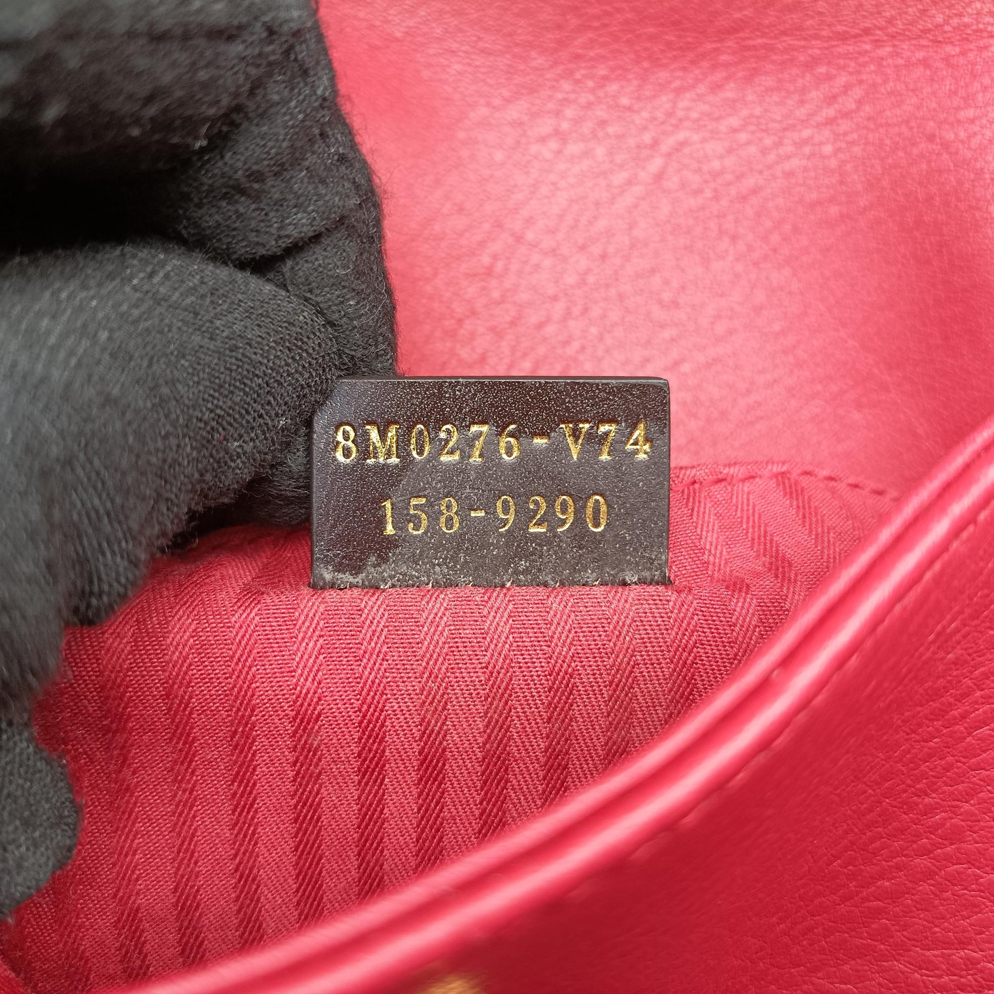 Vintage Fendi Fendista Pochette Red Leather 8M0276 shoulderbag | stylenewstar