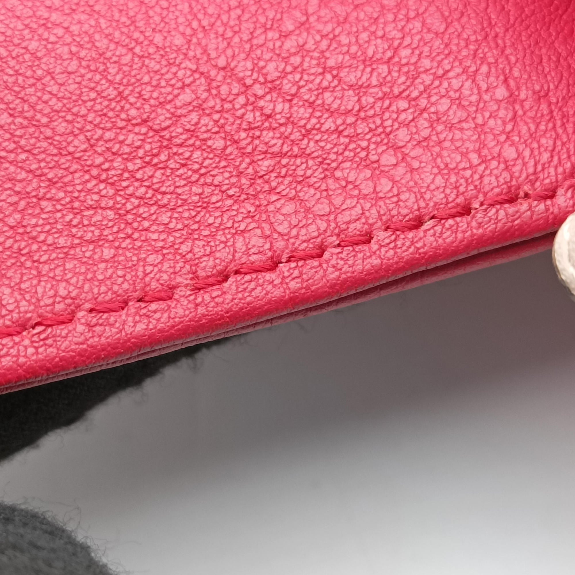 Vintage Fendi Fendista Pochette Red Leather 8M0276 shoulderbag | stylenewstar