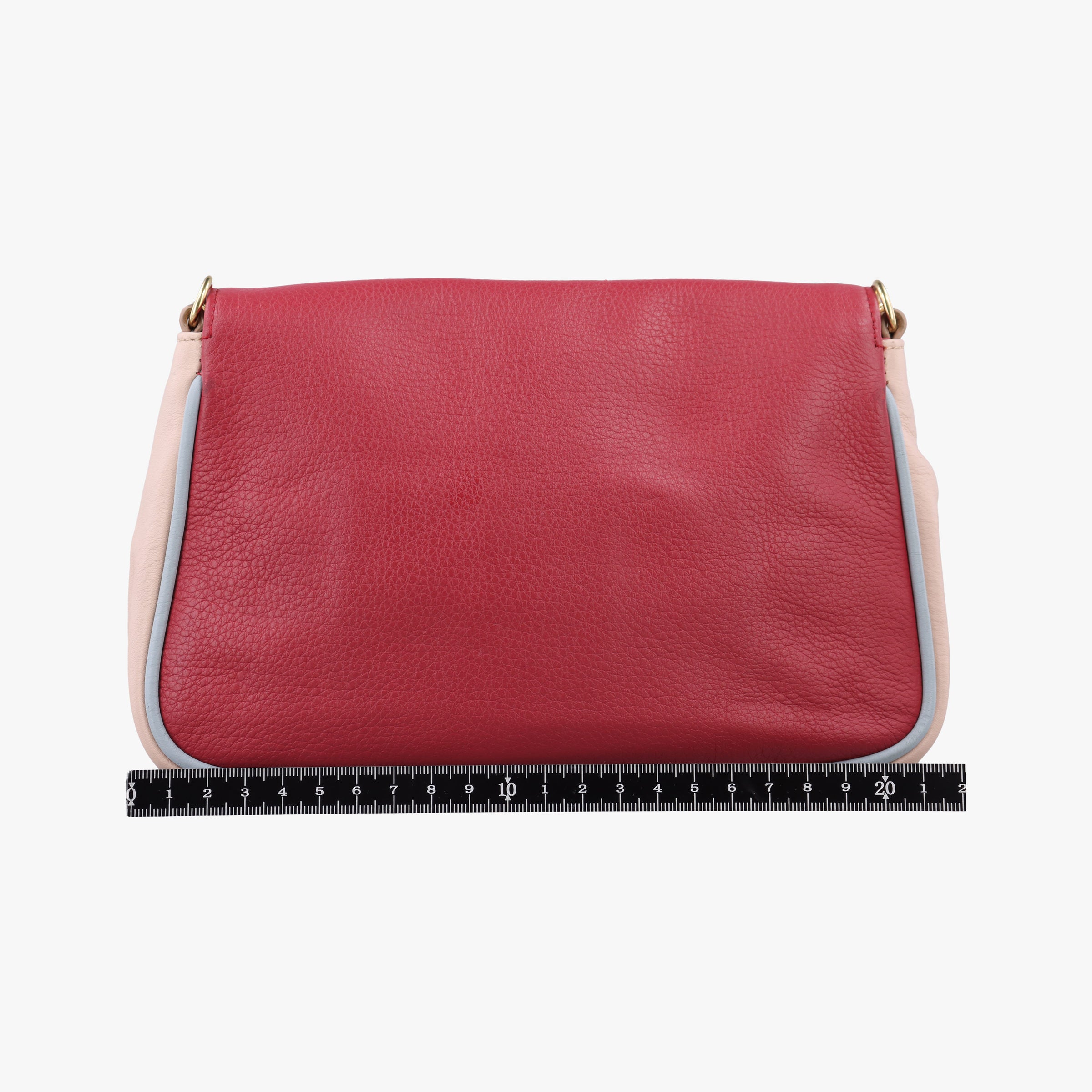 Vintage Fendi Fendista Pochette Red Leather 8M0276 shoulderbag | stylenewstar