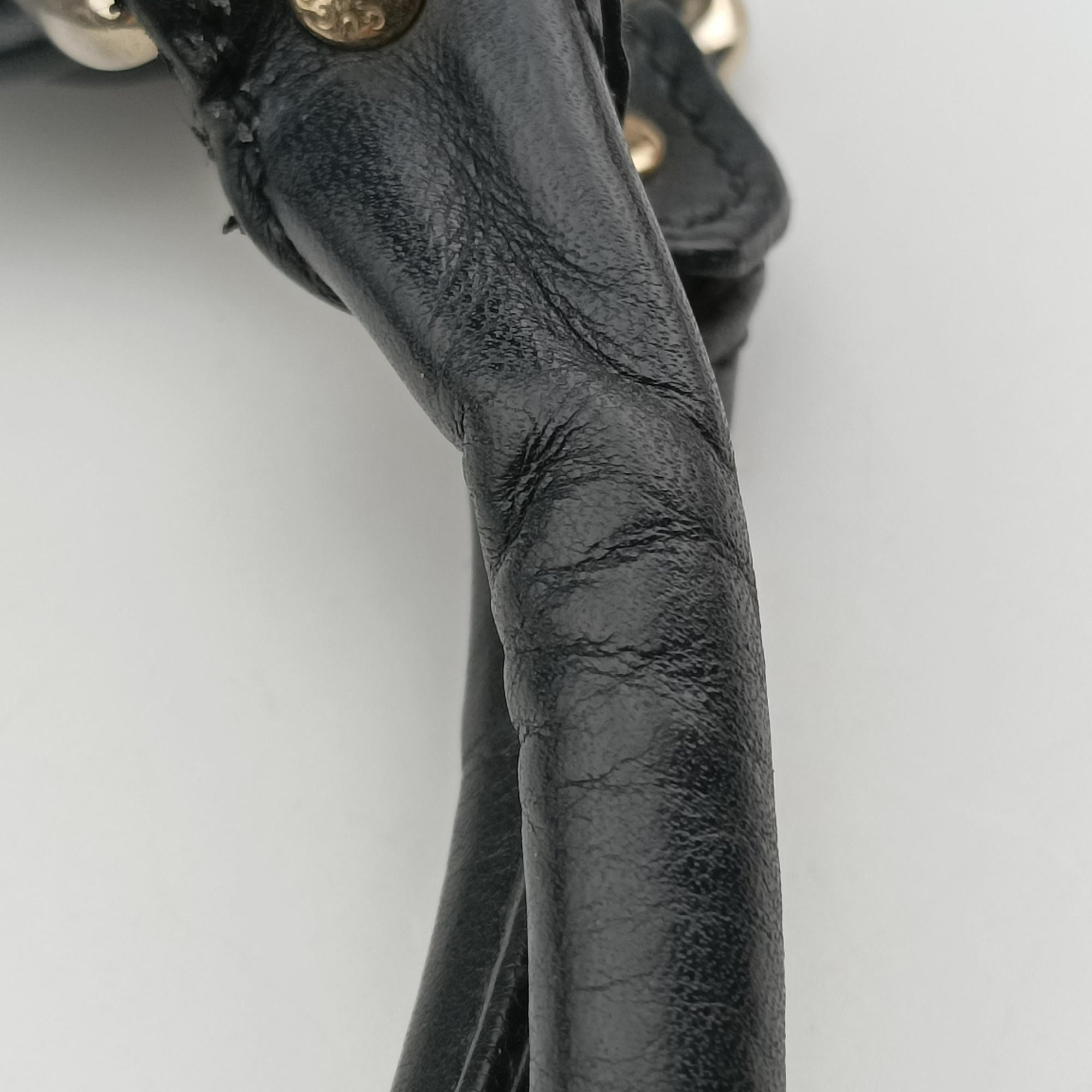 Pre-owned Gucci New Jackie Brown×Black PVC coated canvas×Leather 203493 handbag | stylenewstar