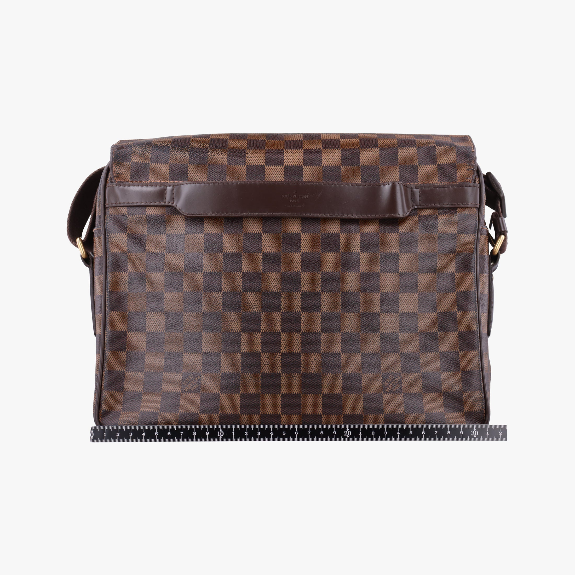 Pre-owned Louis Vuitton SHELTON EBENE Damier Canvas N41149 shoulderbag | stylenewstar