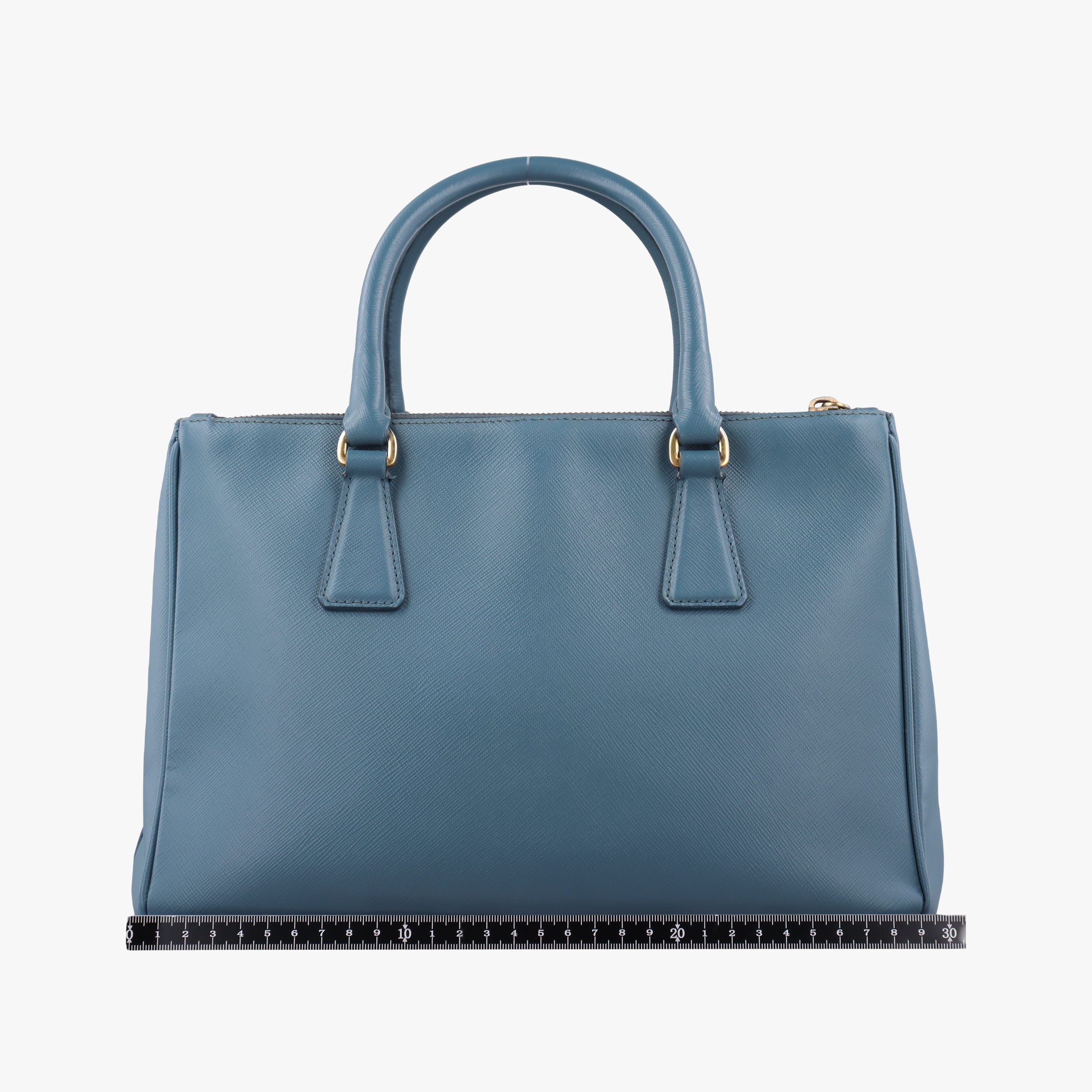Vintage Prada Galleria Blue SAFFIANO Leather BN1786 handbag | stylenewstar