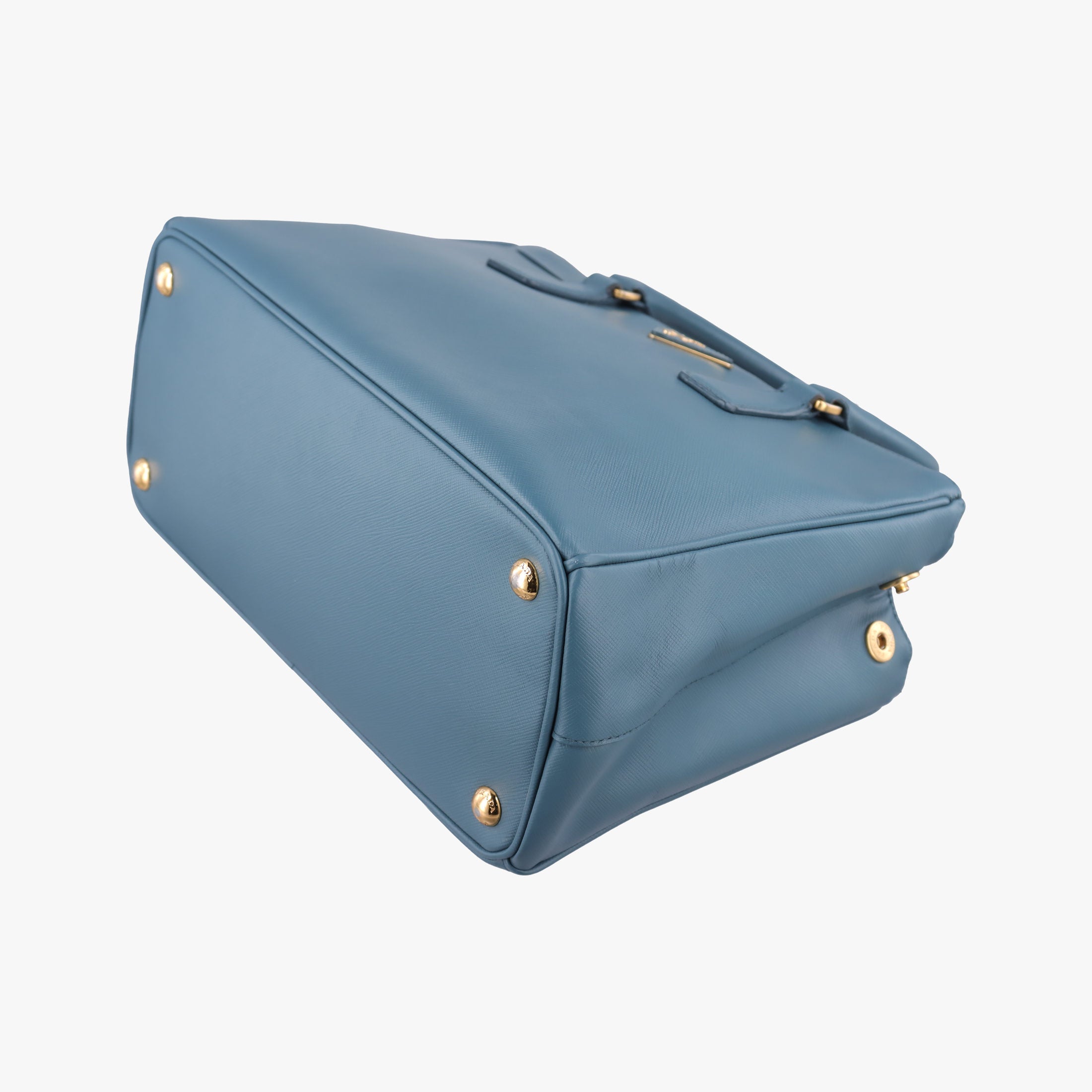 Vintage Prada Galleria Blue SAFFIANO Leather BN1786 handbag | stylenewstar