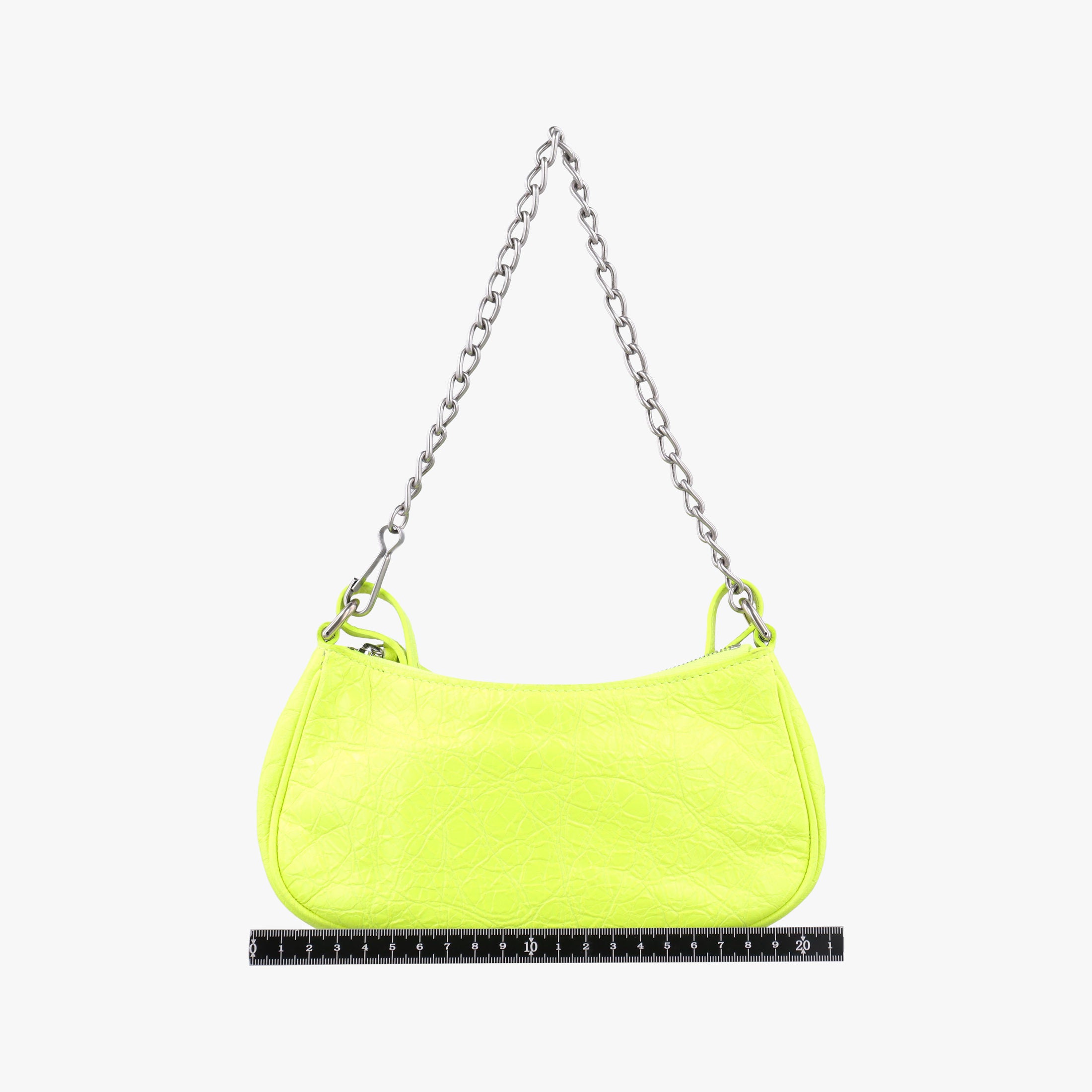 Secondhand Balenciaga Le Cagole Yellow lambskin  shoulderbag | stylenewstar