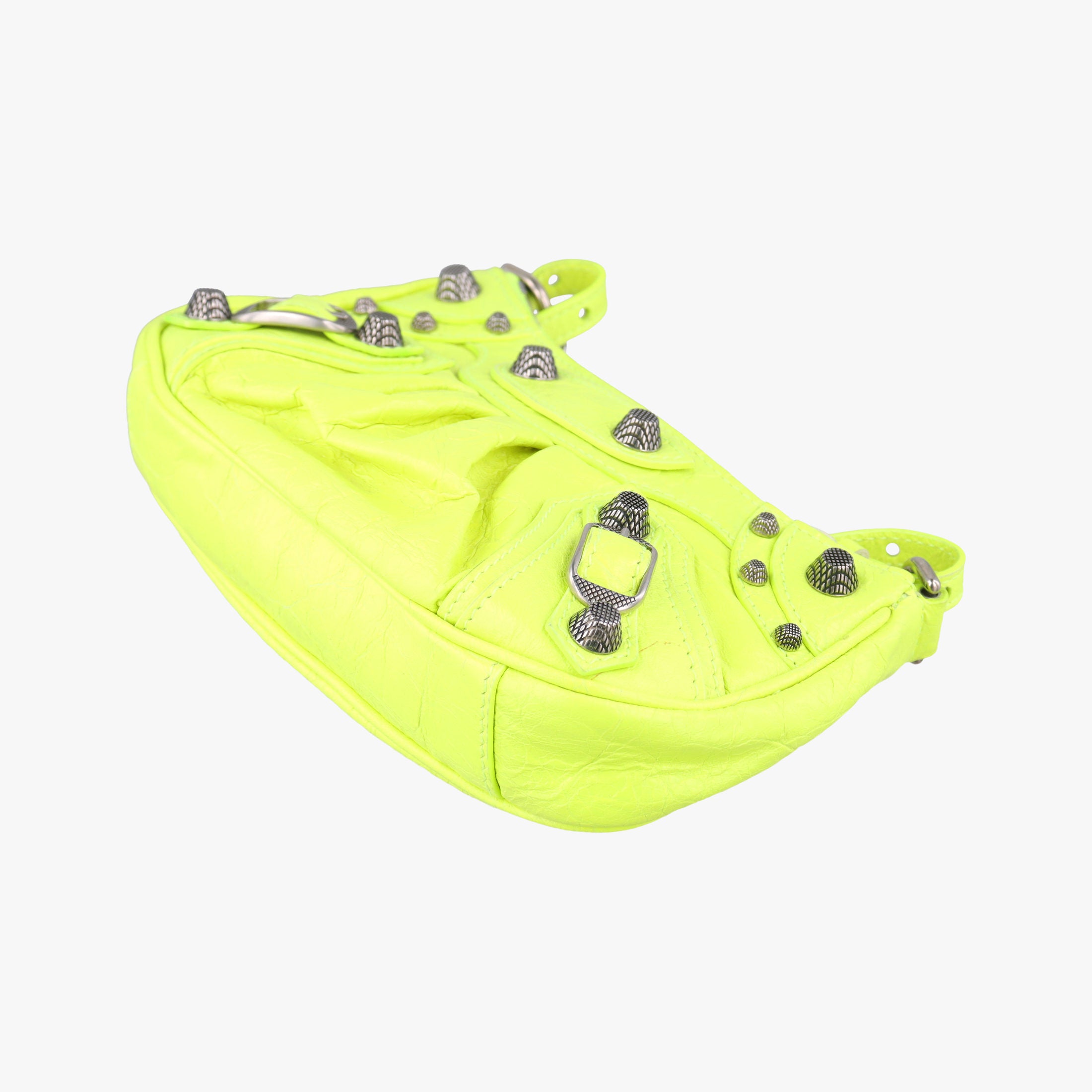 Secondhand Balenciaga Le Cagole Yellow lambskin  shoulderbag | stylenewstar