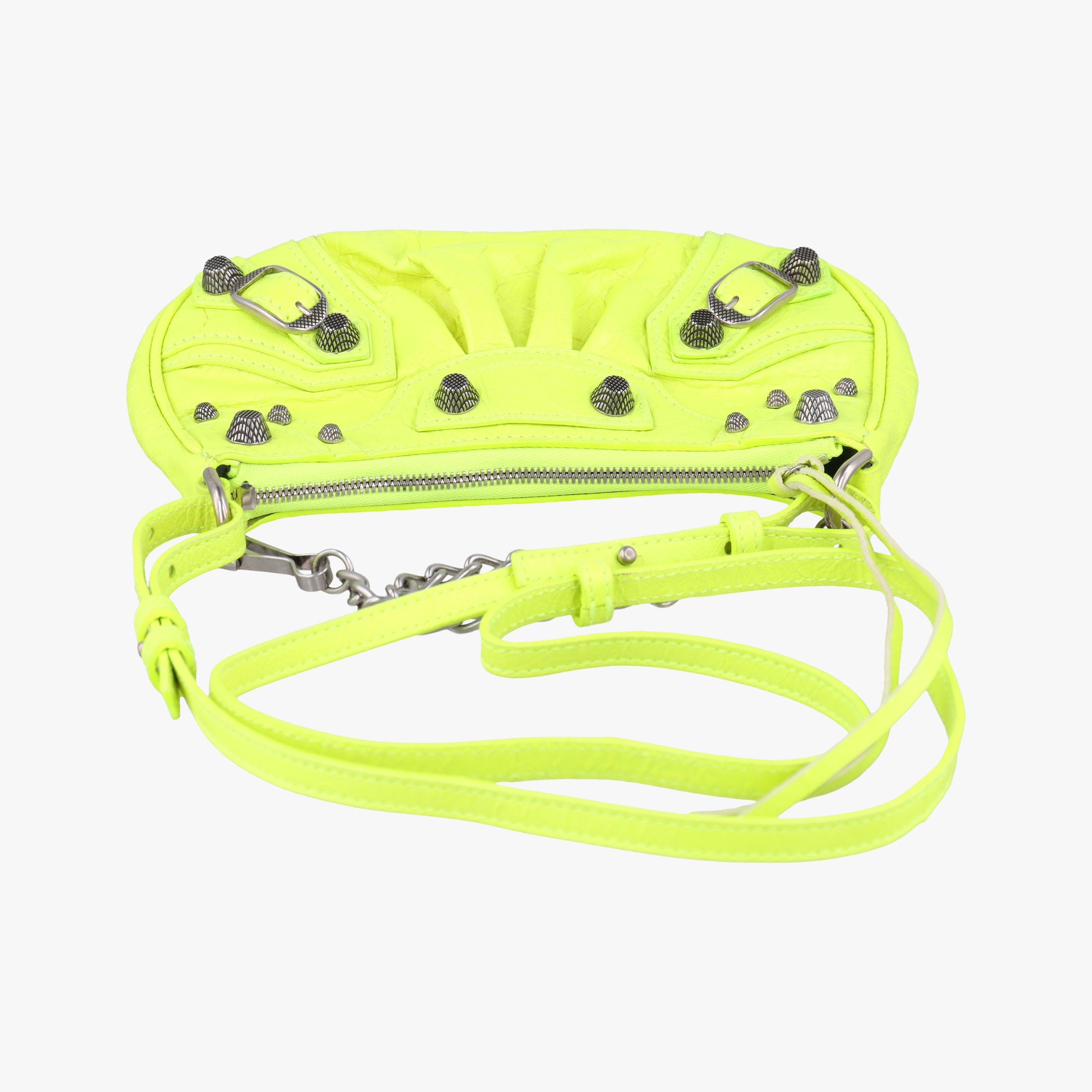 Secondhand Balenciaga Le Cagole Yellow lambskin  shoulderbag | stylenewstar