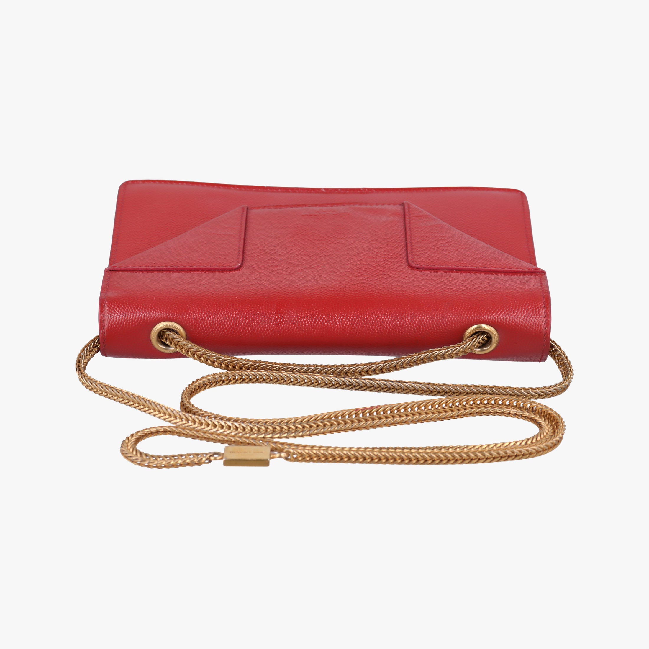 Pre-owned Yves Saint Laurent Small Betty Flap Red caviar skin 314516 shoulderbag | stylenewstar