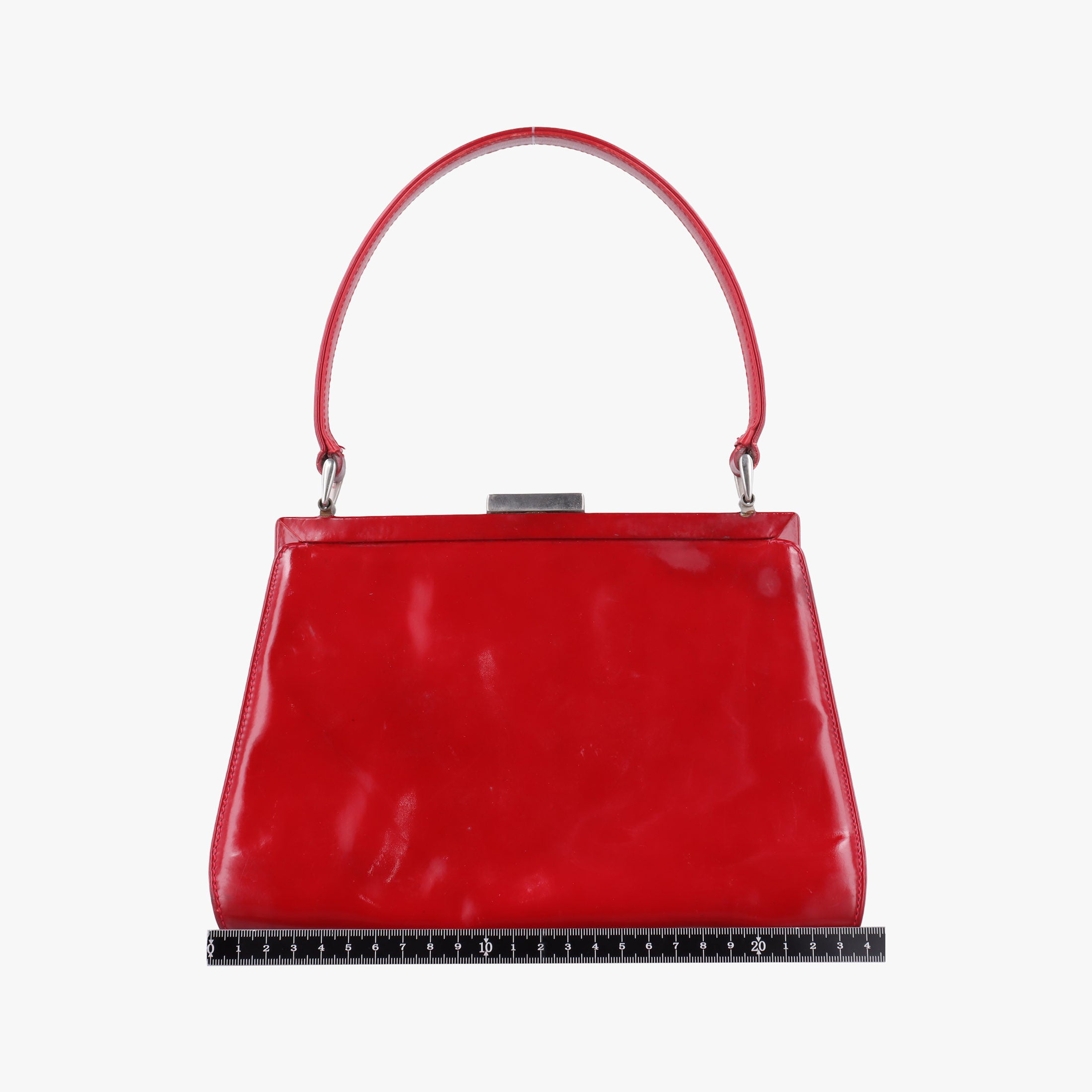 Secondhand Gucci Vintage Red Patent Leather 000 78 handbag | stylenewstar
