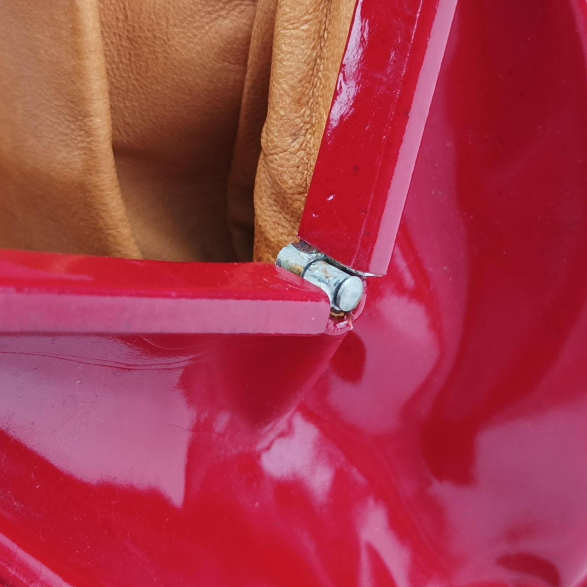 Secondhand Gucci Vintage Red Patent Leather 000 78 handbag | stylenewstar