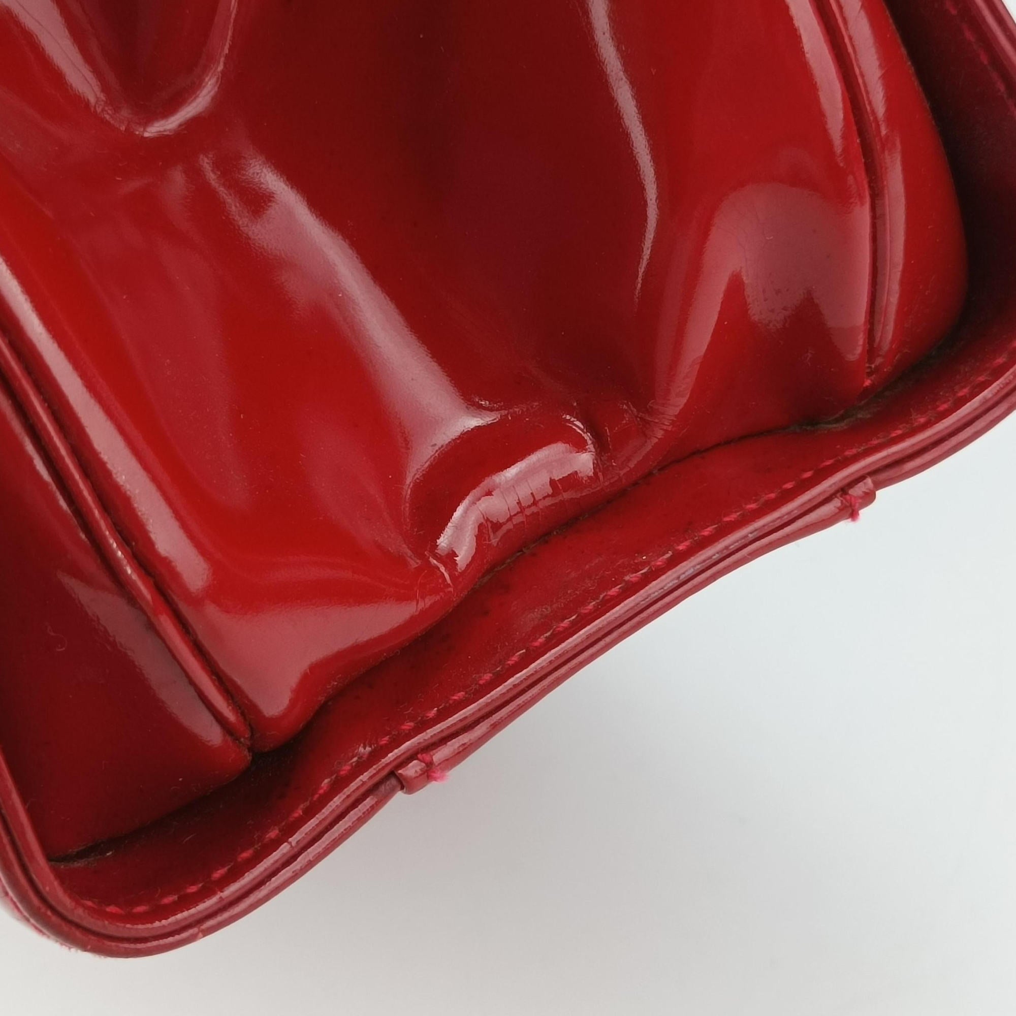 Secondhand Gucci Vintage Red Patent Leather 000 78 handbag | stylenewstar