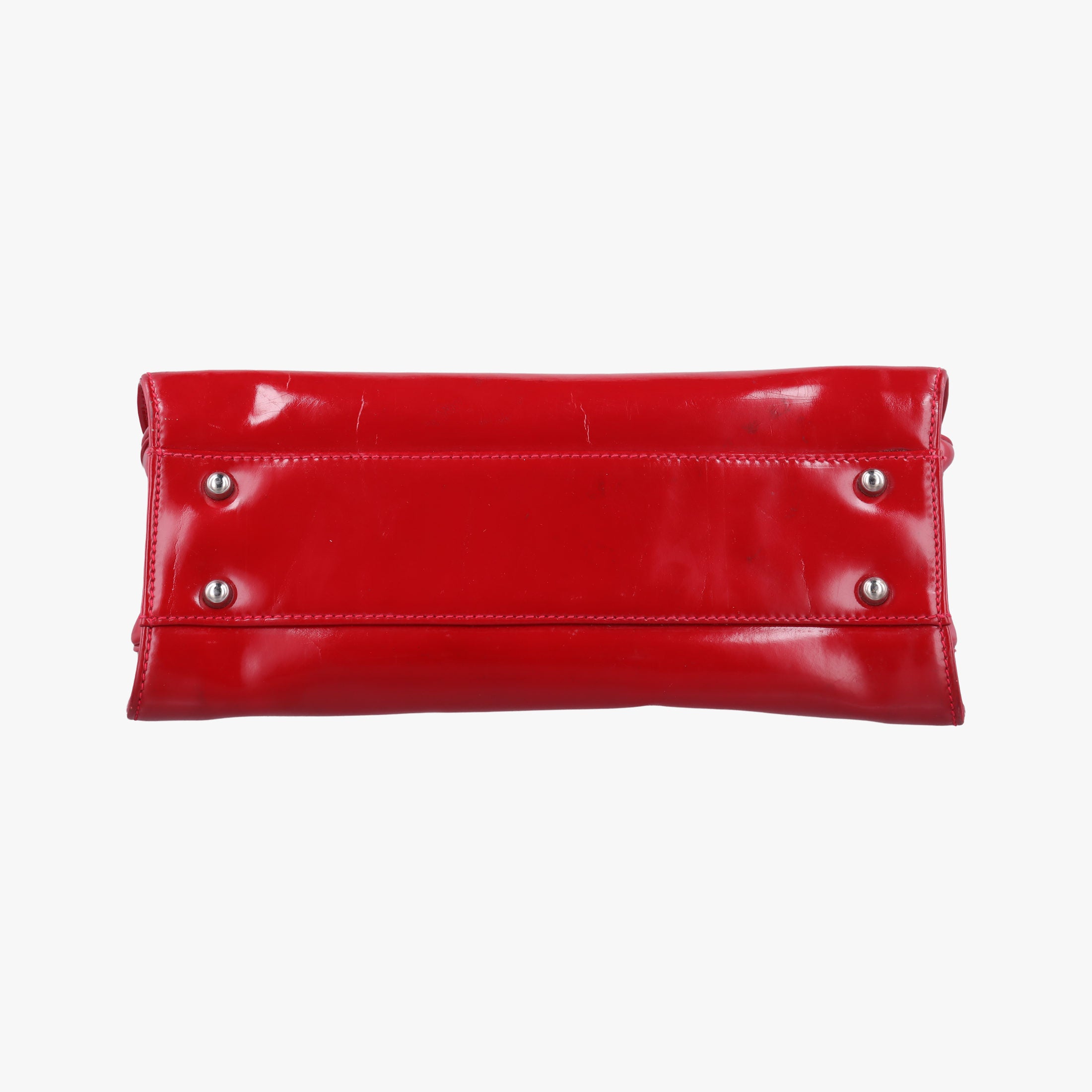 Secondhand Gucci Vintage Red Patent Leather 000 78 handbag | stylenewstar