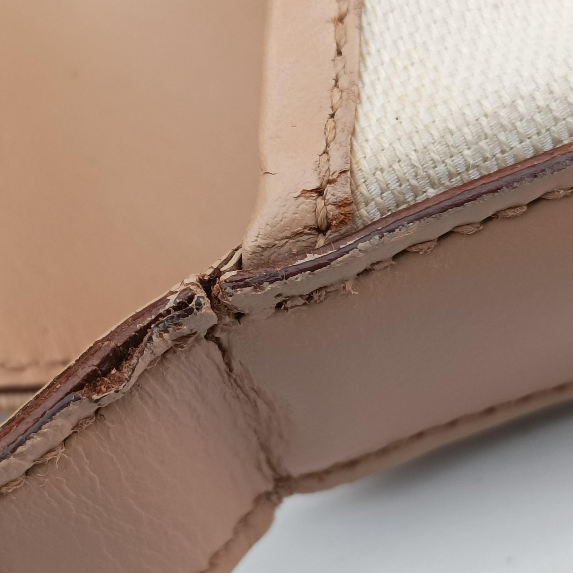 Pre-owned Gucci Jackie White× Brown Canvas × Leather 001 38 shoulderbag | stylenewstar