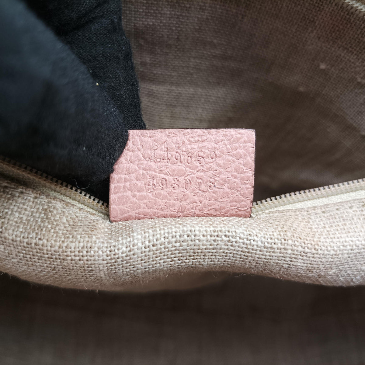 Secondhand Gucci interlocking G Charmy Pink Leather 449659 shoulderbag | stylenewstar