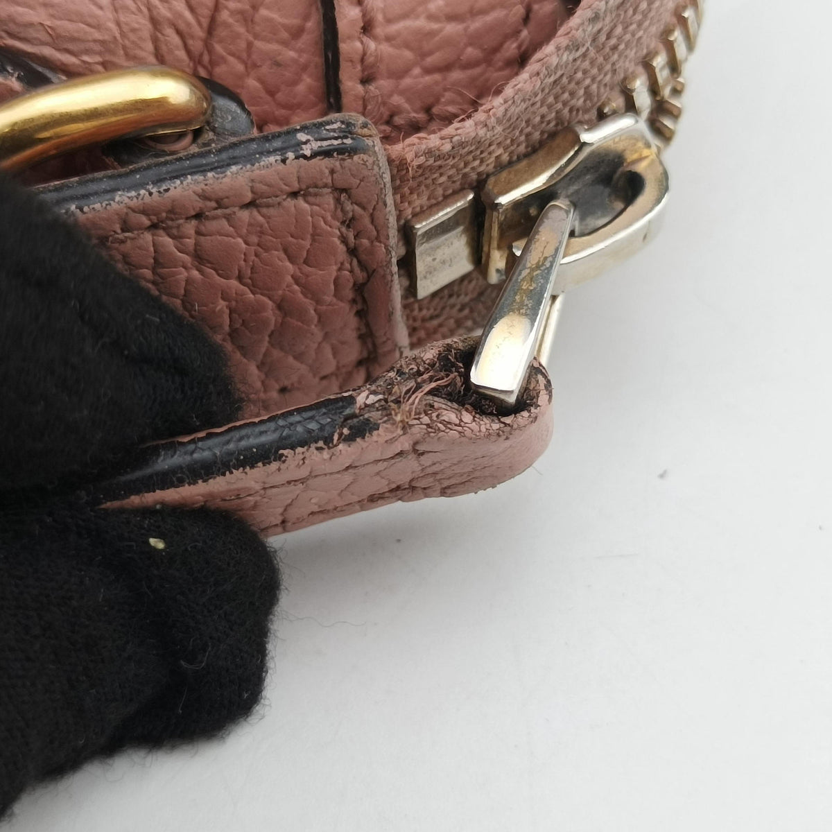 Secondhand Gucci interlocking G Charmy Pink Leather 449659 shoulderbag | stylenewstar