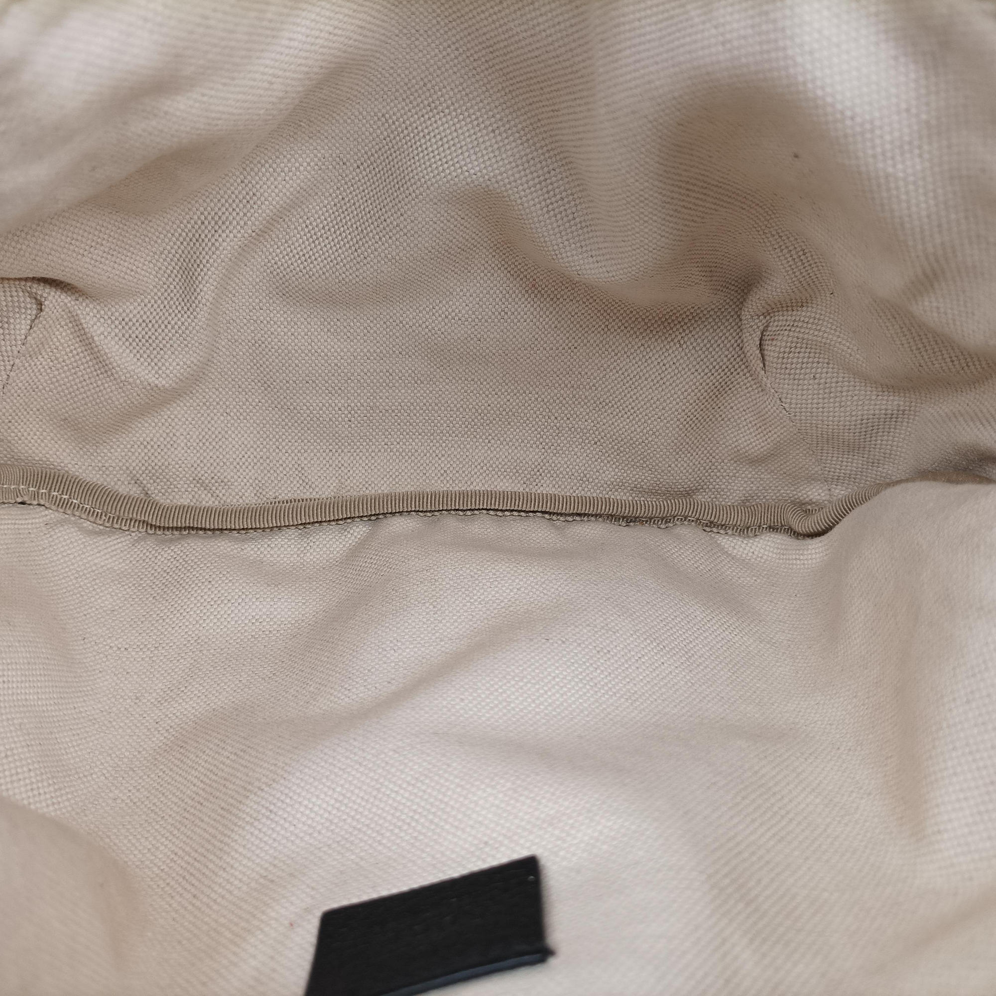 Secondhand Gucci Print Black Leather 530412 bum bag/waist bag | stylenewstar