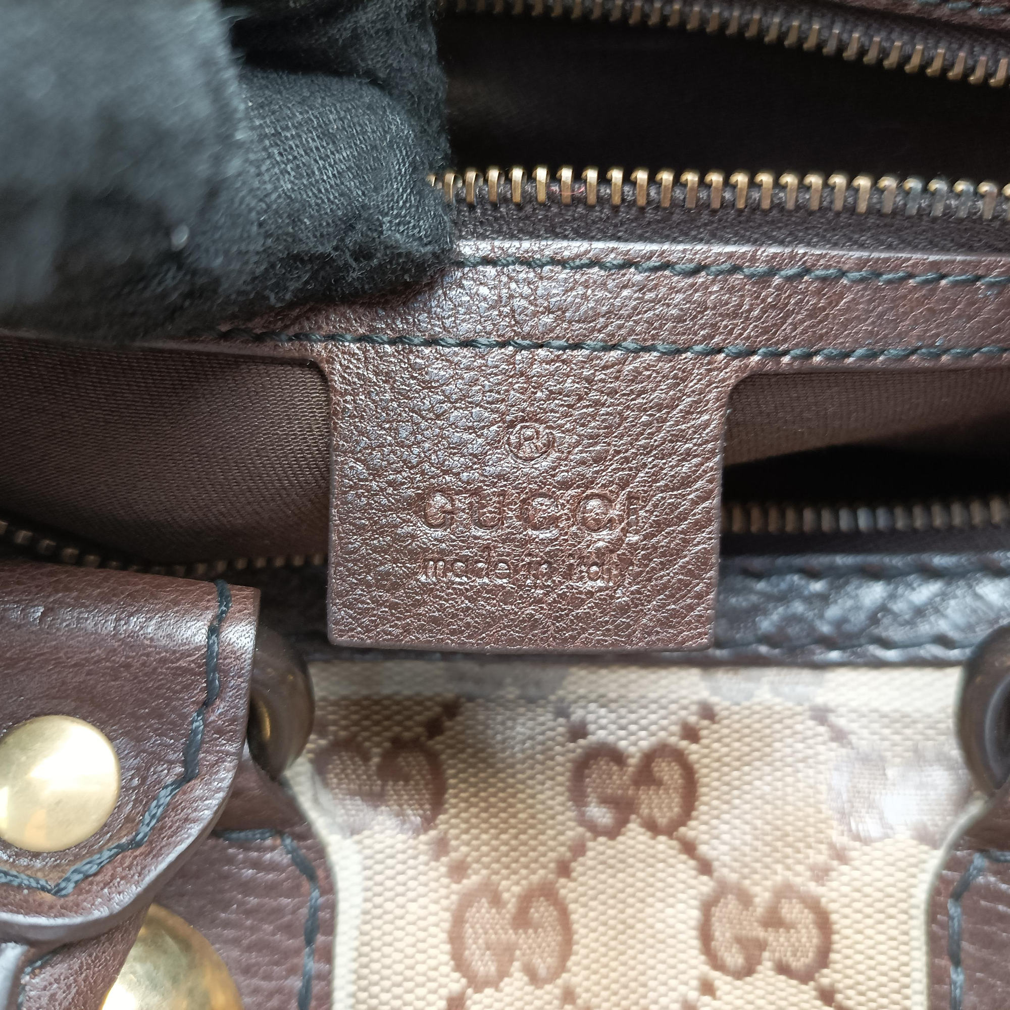 Pre-owned Gucci Babushka Multicolour PVC coated canvas 207775 handbag | stylenewstar