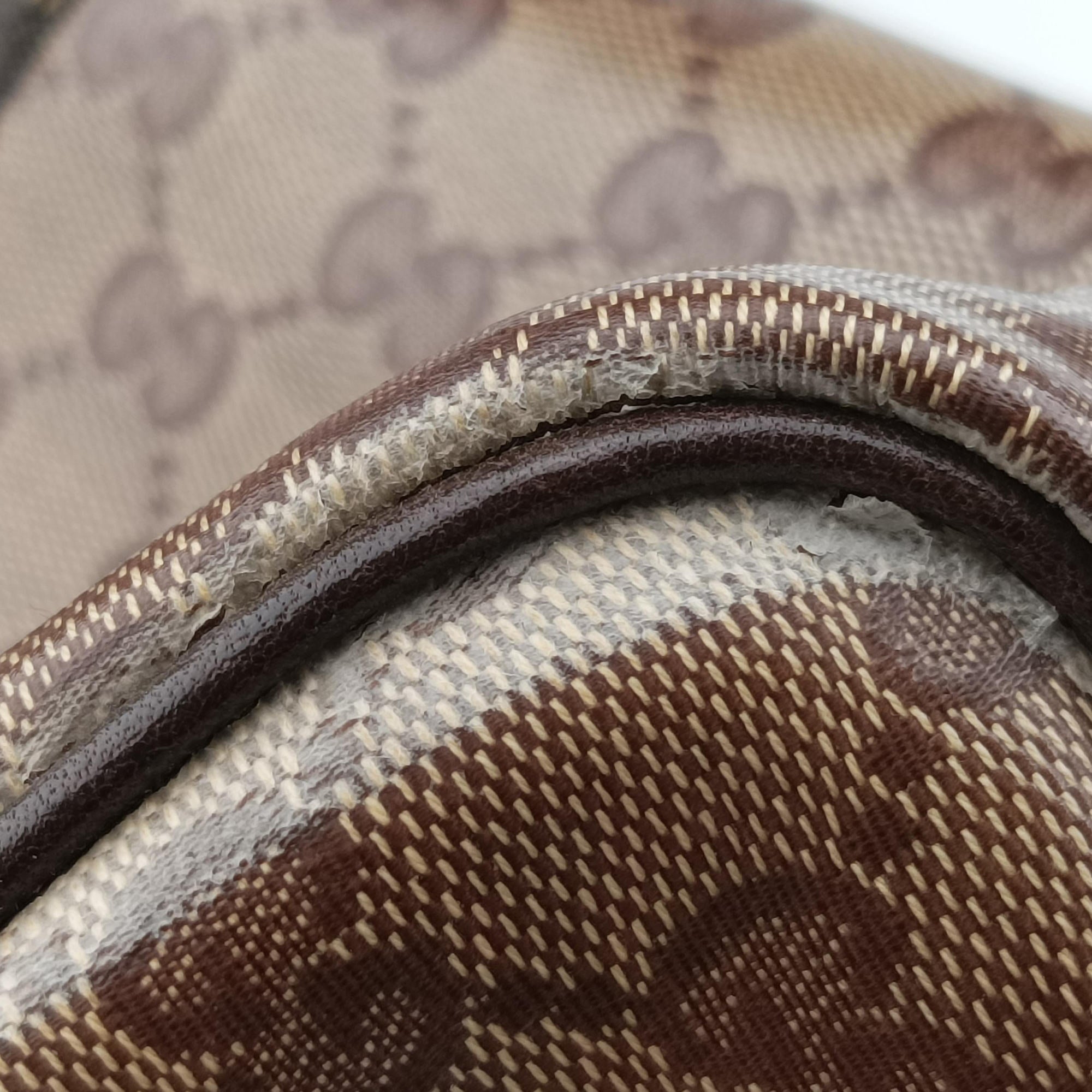 Pre-owned Gucci Babushka Multicolour PVC coated canvas 207775 handbag | stylenewstar
