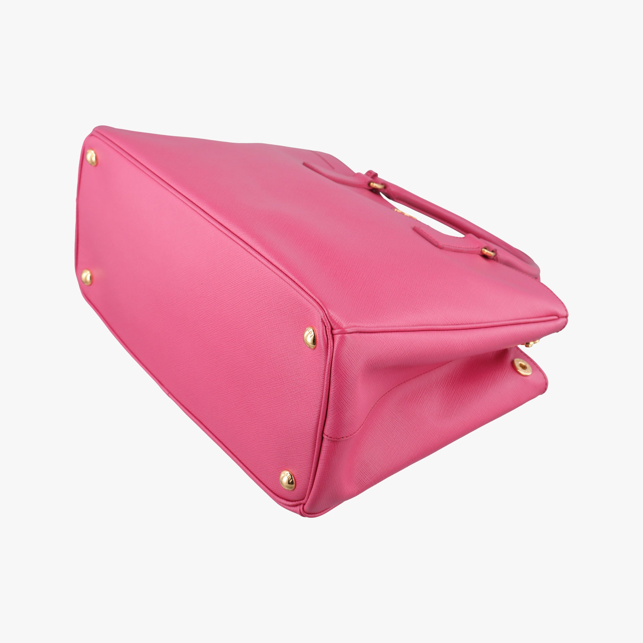 Pre-owned Prada Galleria Pink SAFFIANO Leather BN1786 shoulderbag | stylenewstar