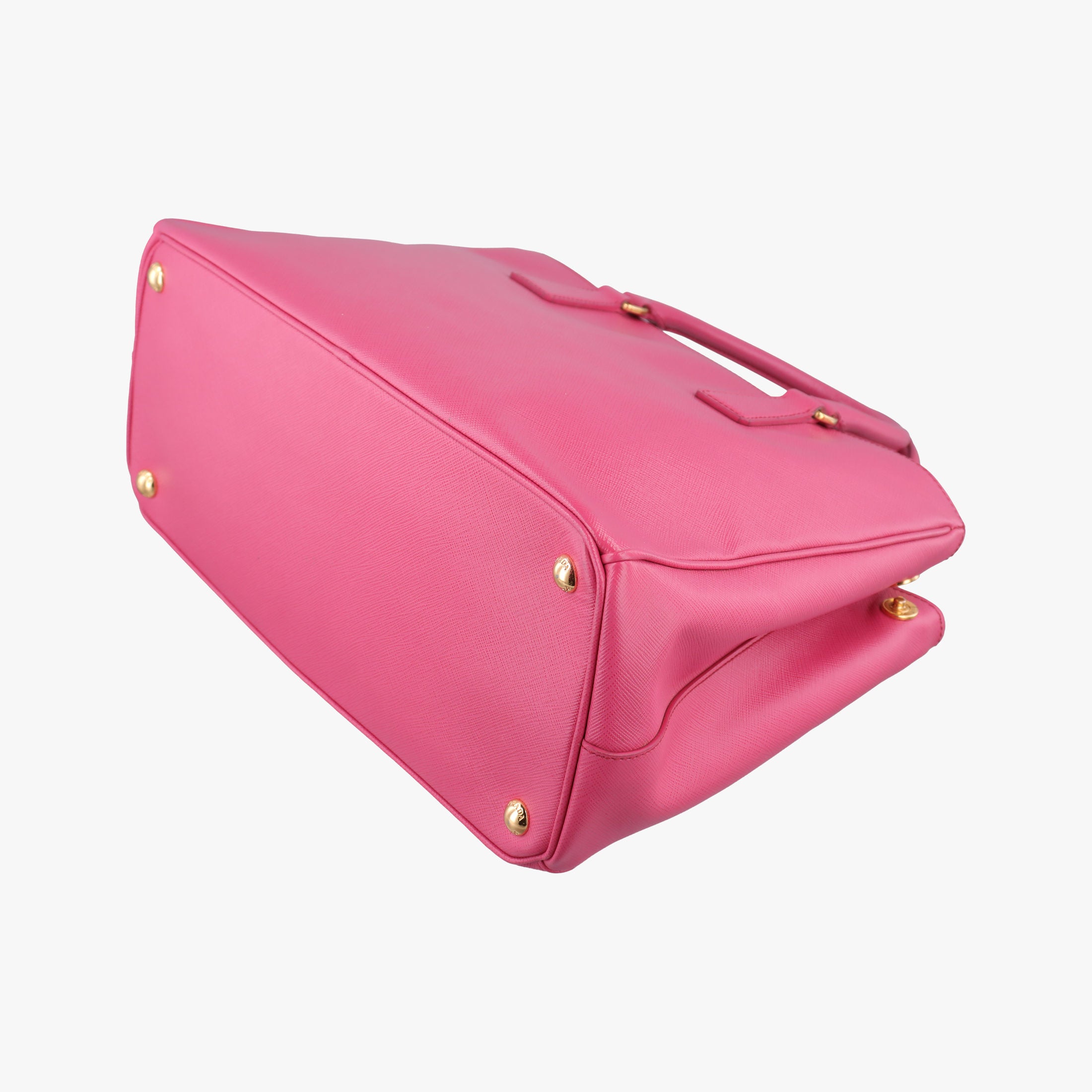 Pre-owned Prada Galleria Pink SAFFIANO Leather BN1786 shoulderbag | stylenewstar