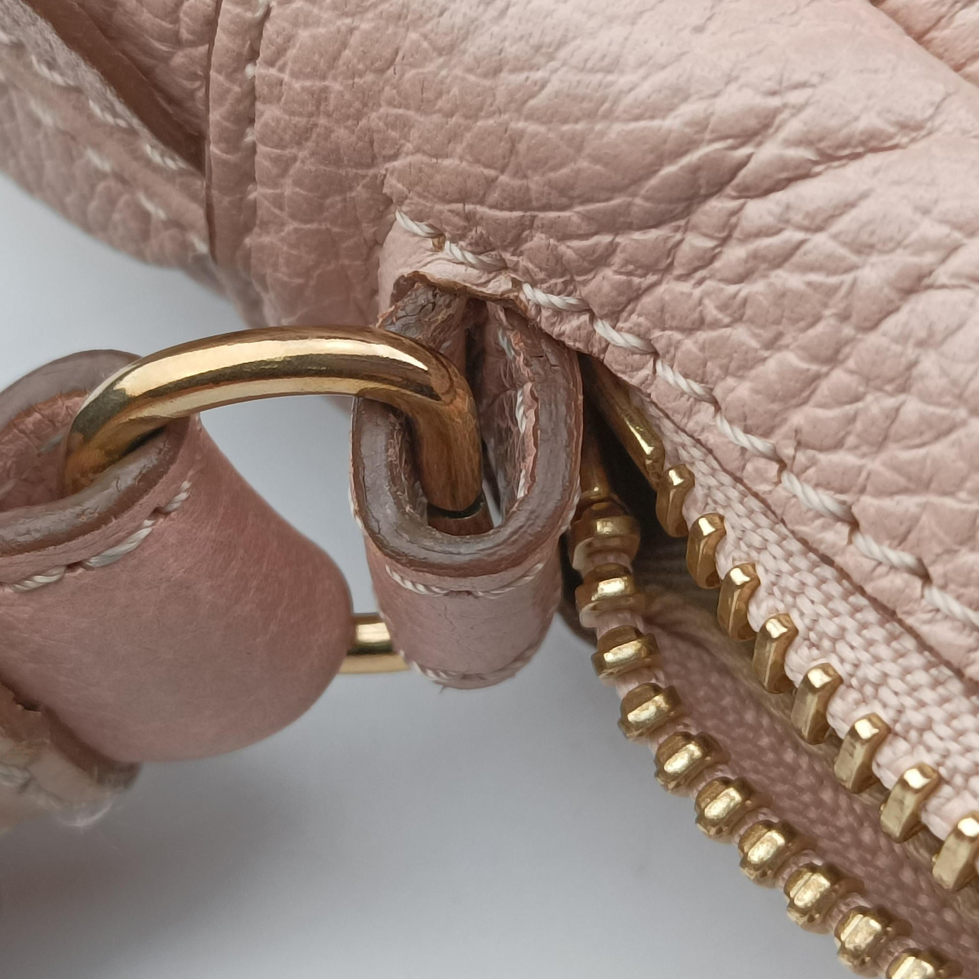 Pre-owned Chloe Paraty Pink Leather  shoulderbag | stylenewstar