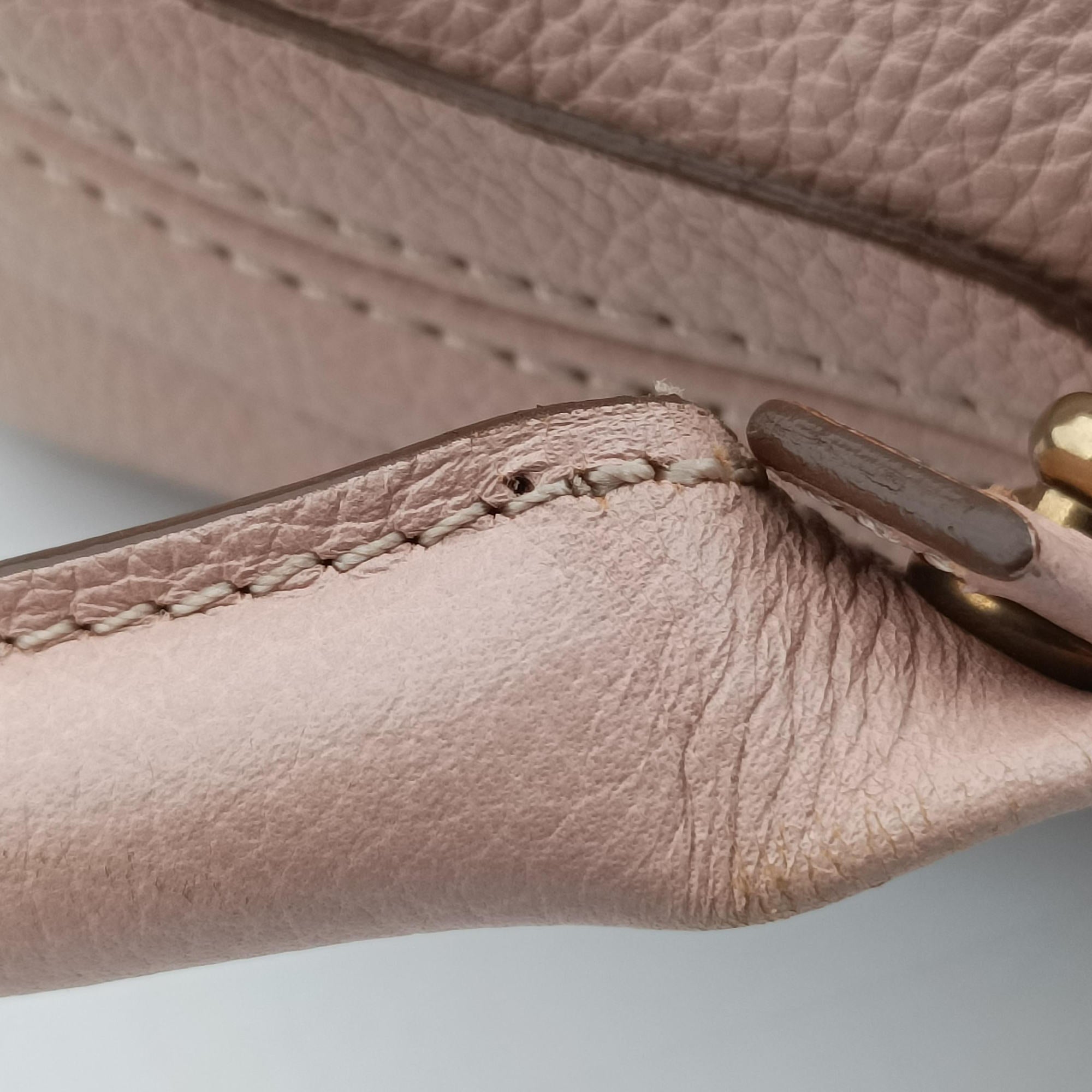 Pre-owned Chloe Paraty Pink Leather  shoulderbag | stylenewstar