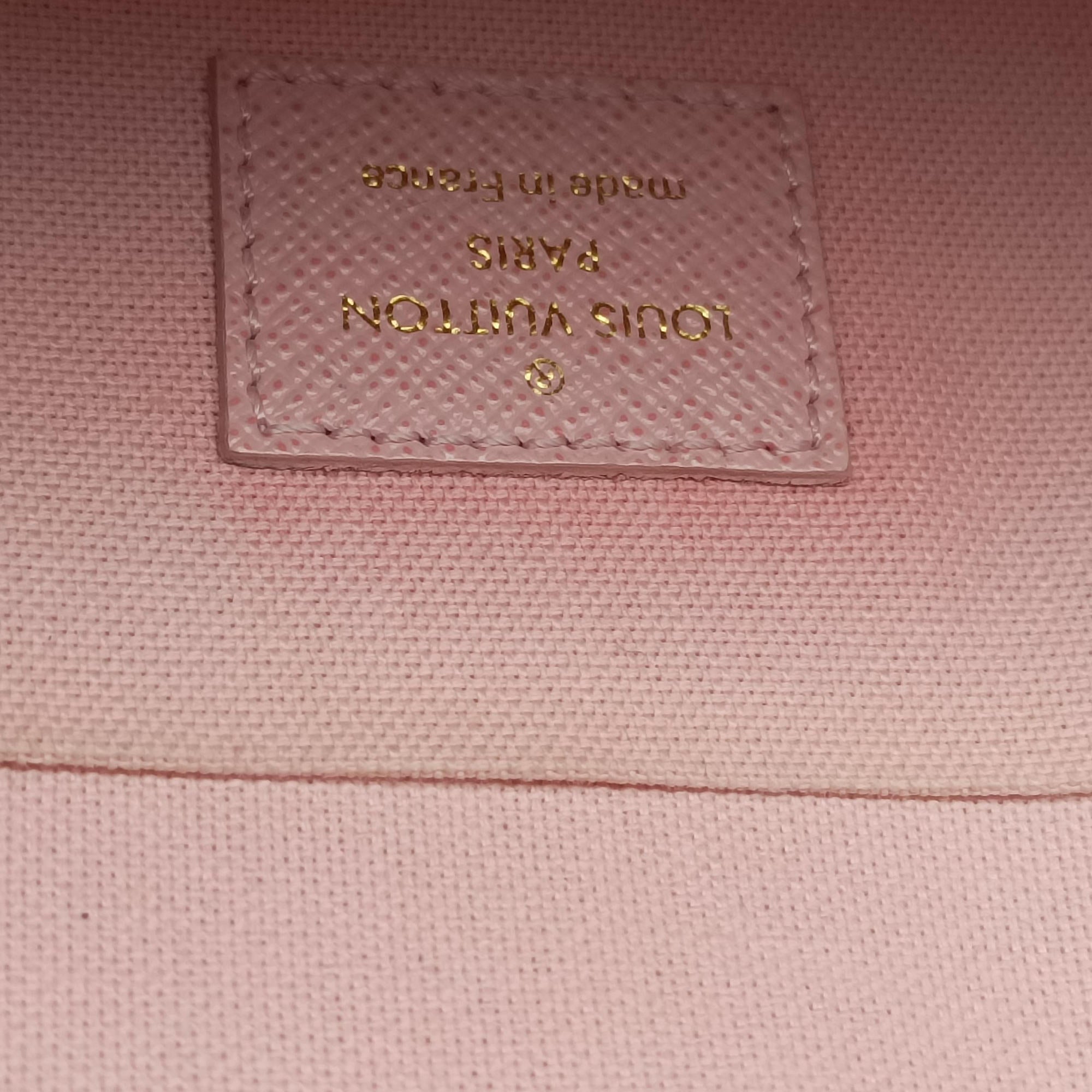 Pre-owned Louis Vuitton Pochette FeLICIE AZUR Damier Canvas N63106 shoulderbag | stylenewstar