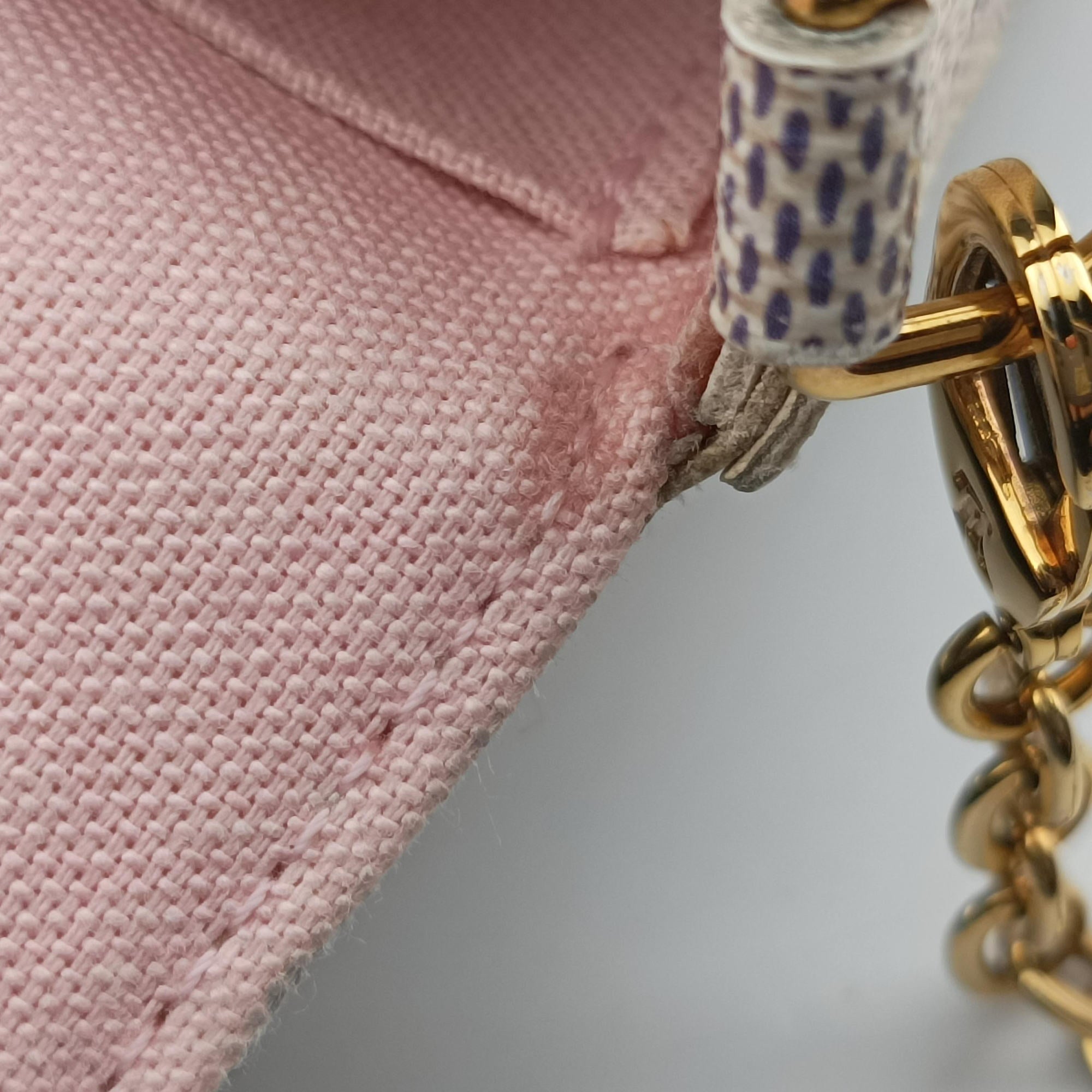 Pre-owned Louis Vuitton Pochette FeLICIE AZUR Damier Canvas N63106 shoulderbag | stylenewstar