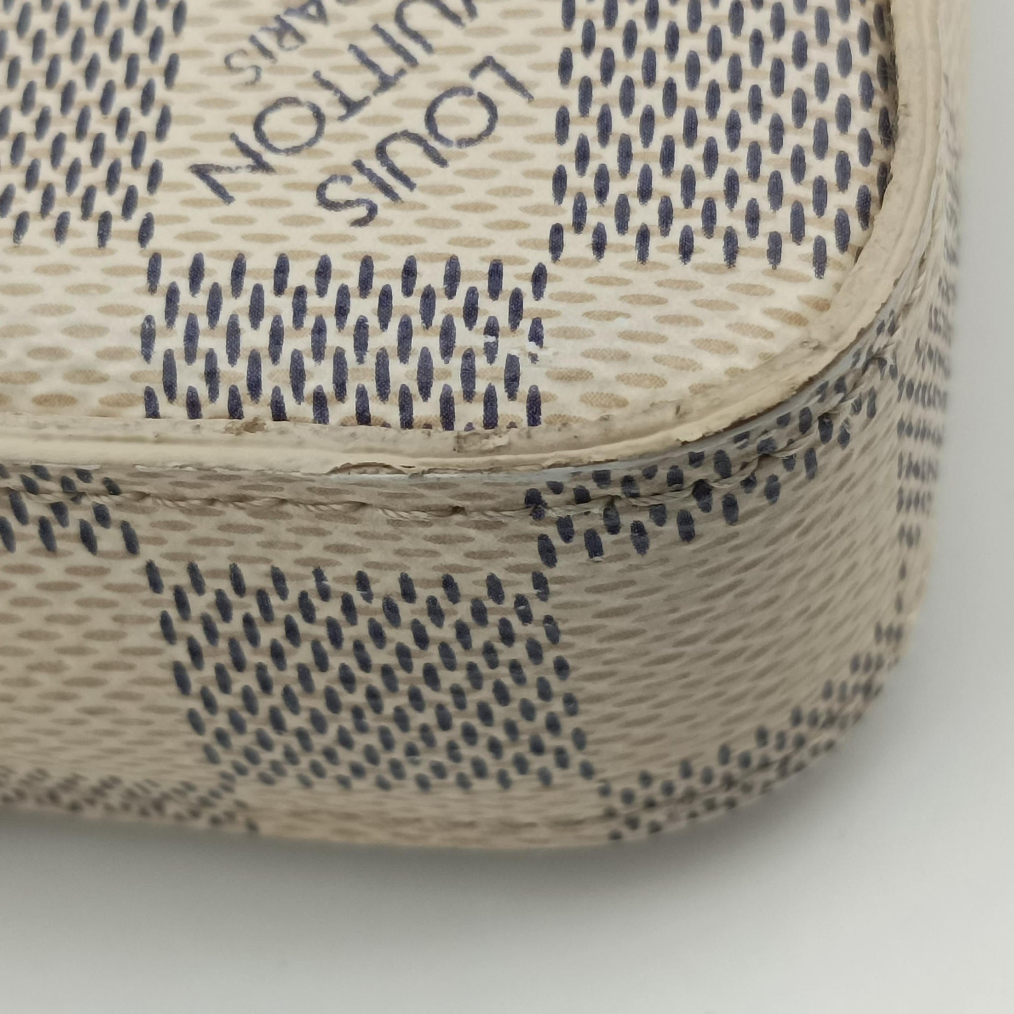 Pre-owned Louis Vuitton Pochette FeLICIE AZUR Damier Canvas N63106 shoulderbag | stylenewstar