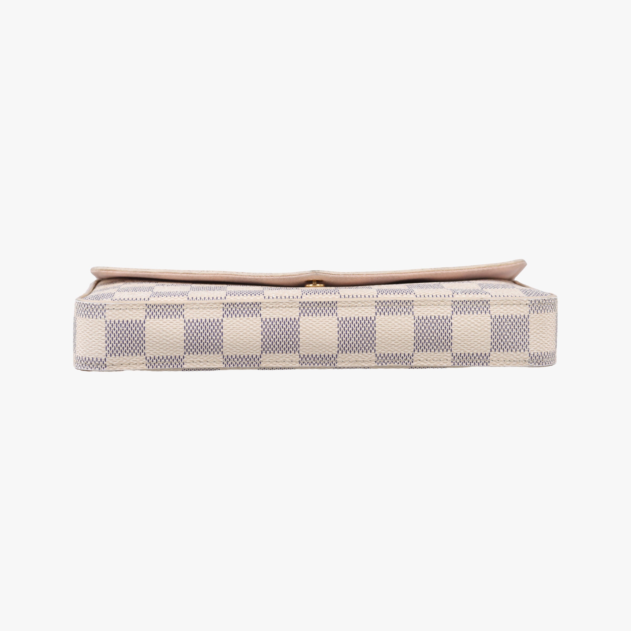 Pre-owned Louis Vuitton Pochette FeLICIE AZUR Damier Canvas N63106 shoulderbag | stylenewstar