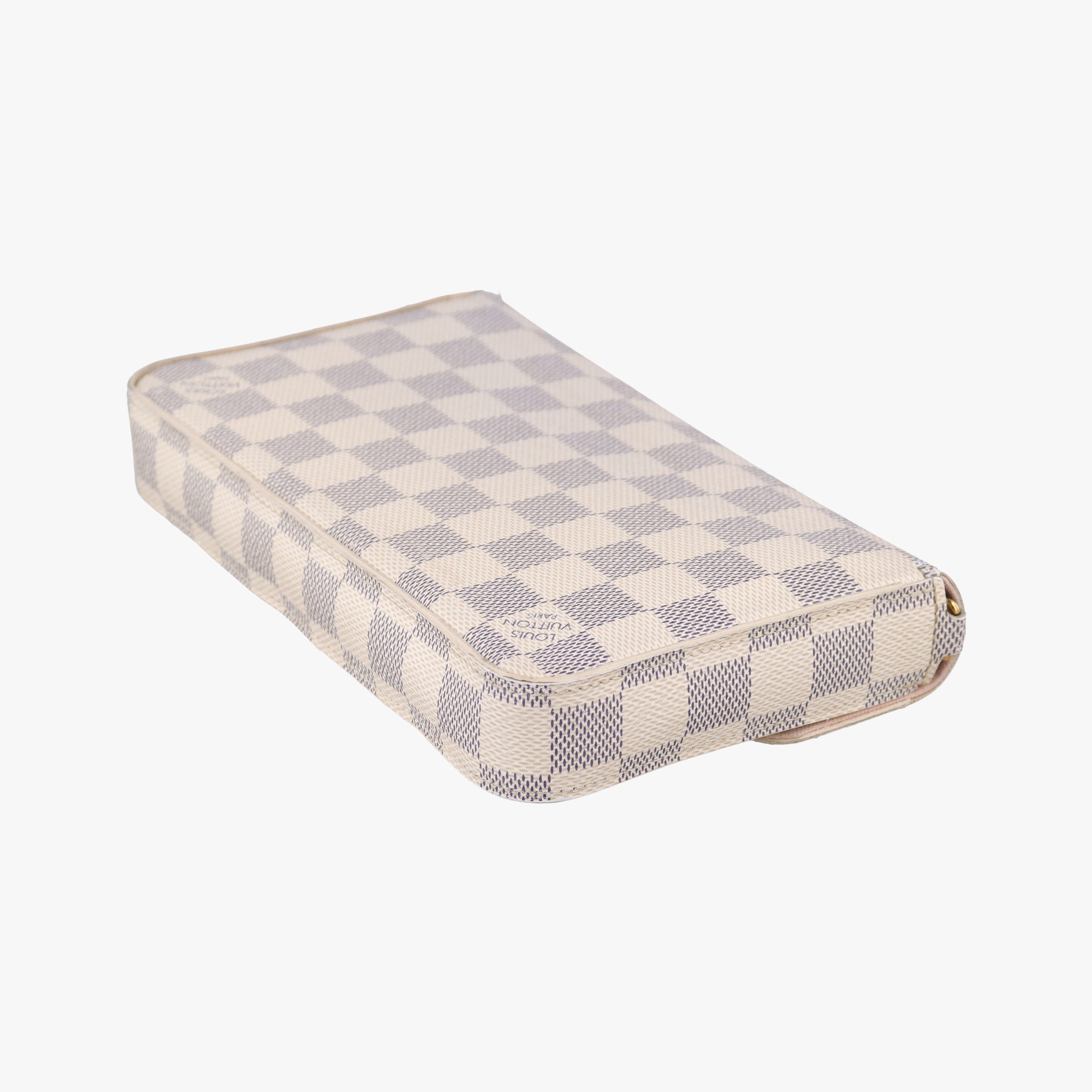 Pre-owned Louis Vuitton Pochette FeLICIE AZUR Damier Canvas N63106 shoulderbag | stylenewstar
