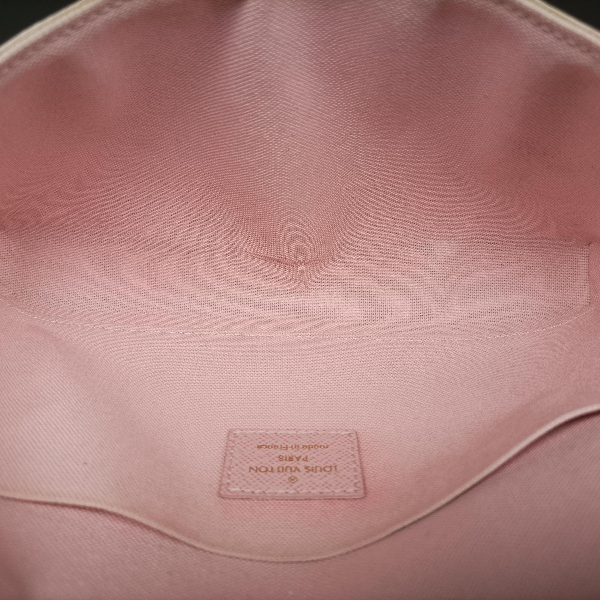 Pre-owned Louis Vuitton Pochette FeLICIE AZUR Damier Canvas N63106 shoulderbag | stylenewstar