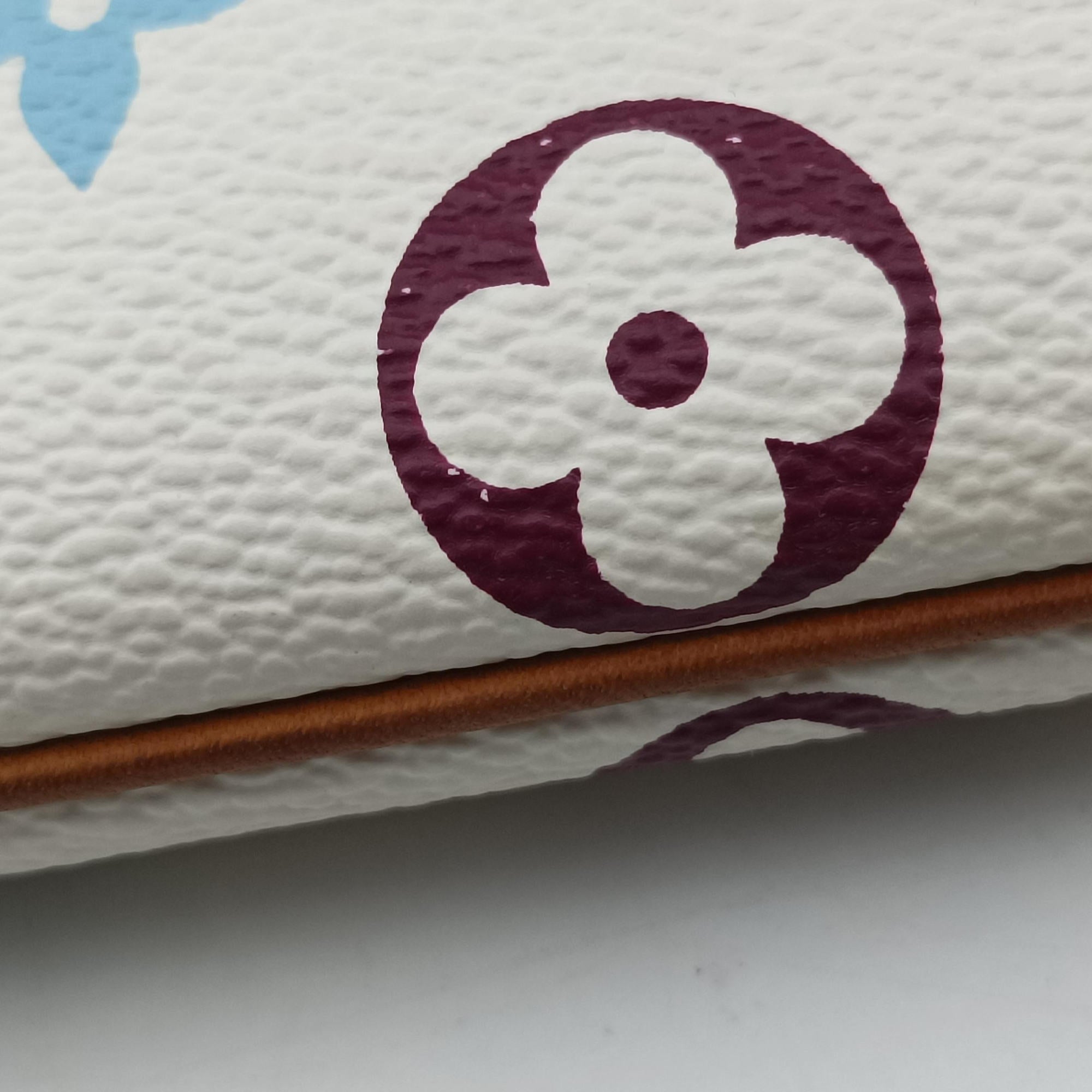 Vintage Louis Vuitton Pochette Mira MM Pouch white Monogram Multicolor M60096 handbag | stylenewstar