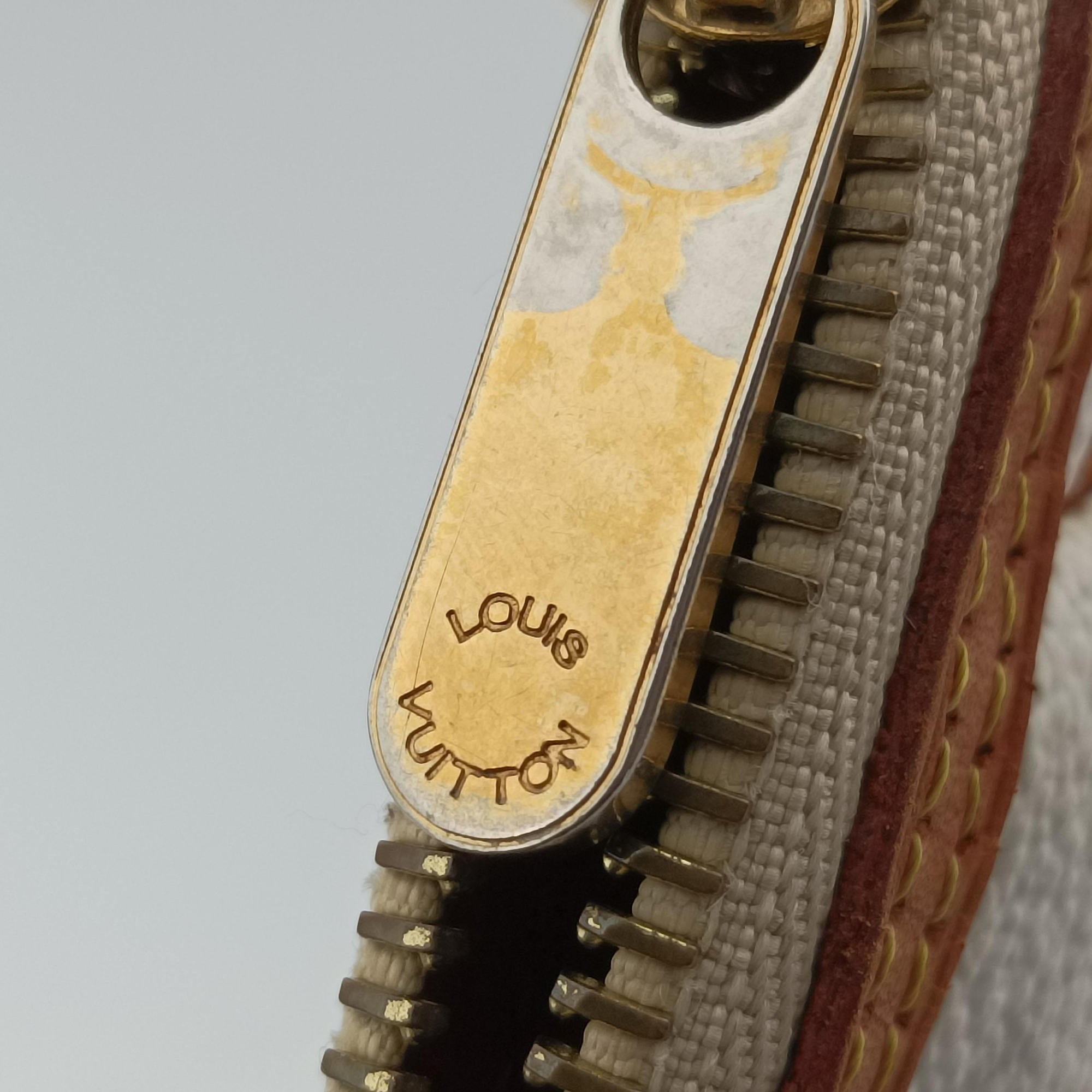 Vintage Louis Vuitton Pochette Mira MM Pouch white Monogram Multicolor M60096 handbag | stylenewstar