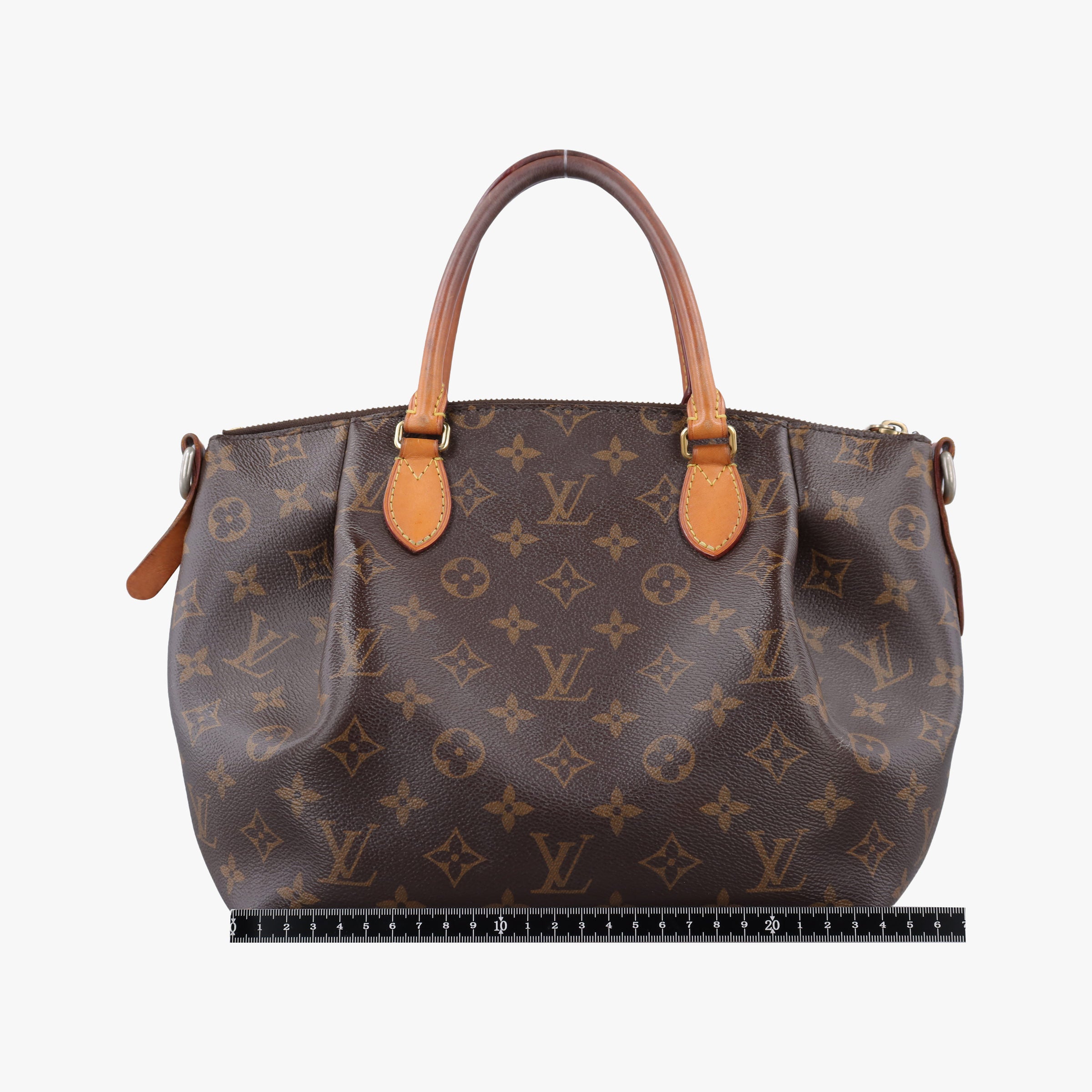 Pre-owned Louis Vuitton Turen PM brown Monogram Canvas M48813 shoulderbag | stylenewstar