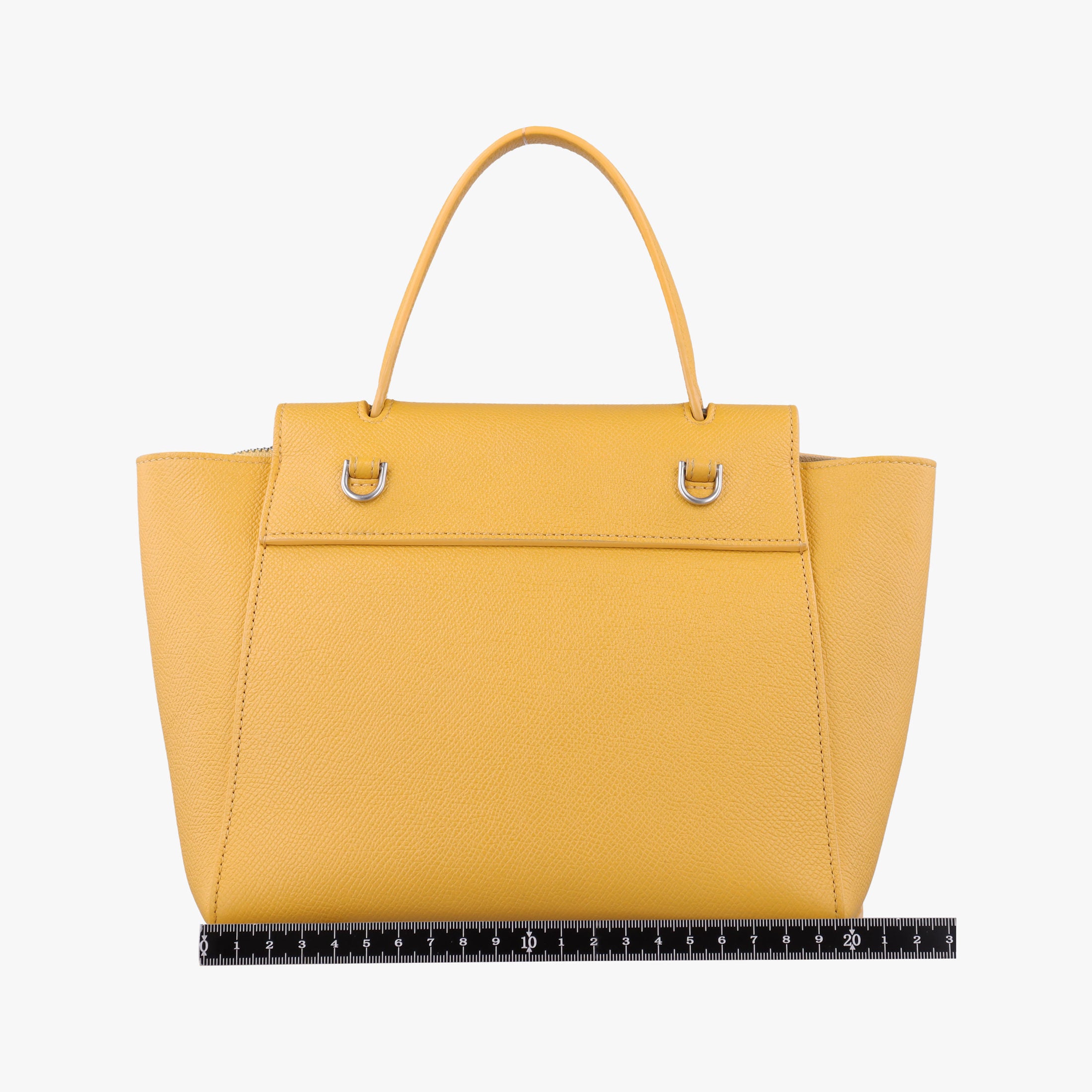 Secondhand Celine Belt NANO Yellow Leather  shoulderbag | stylenewstar