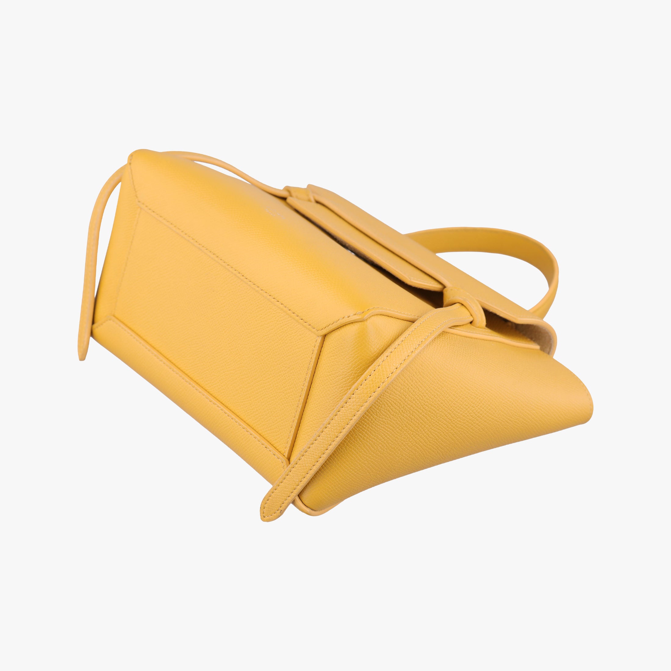 Secondhand Celine Belt NANO Yellow Leather  shoulderbag | stylenewstar