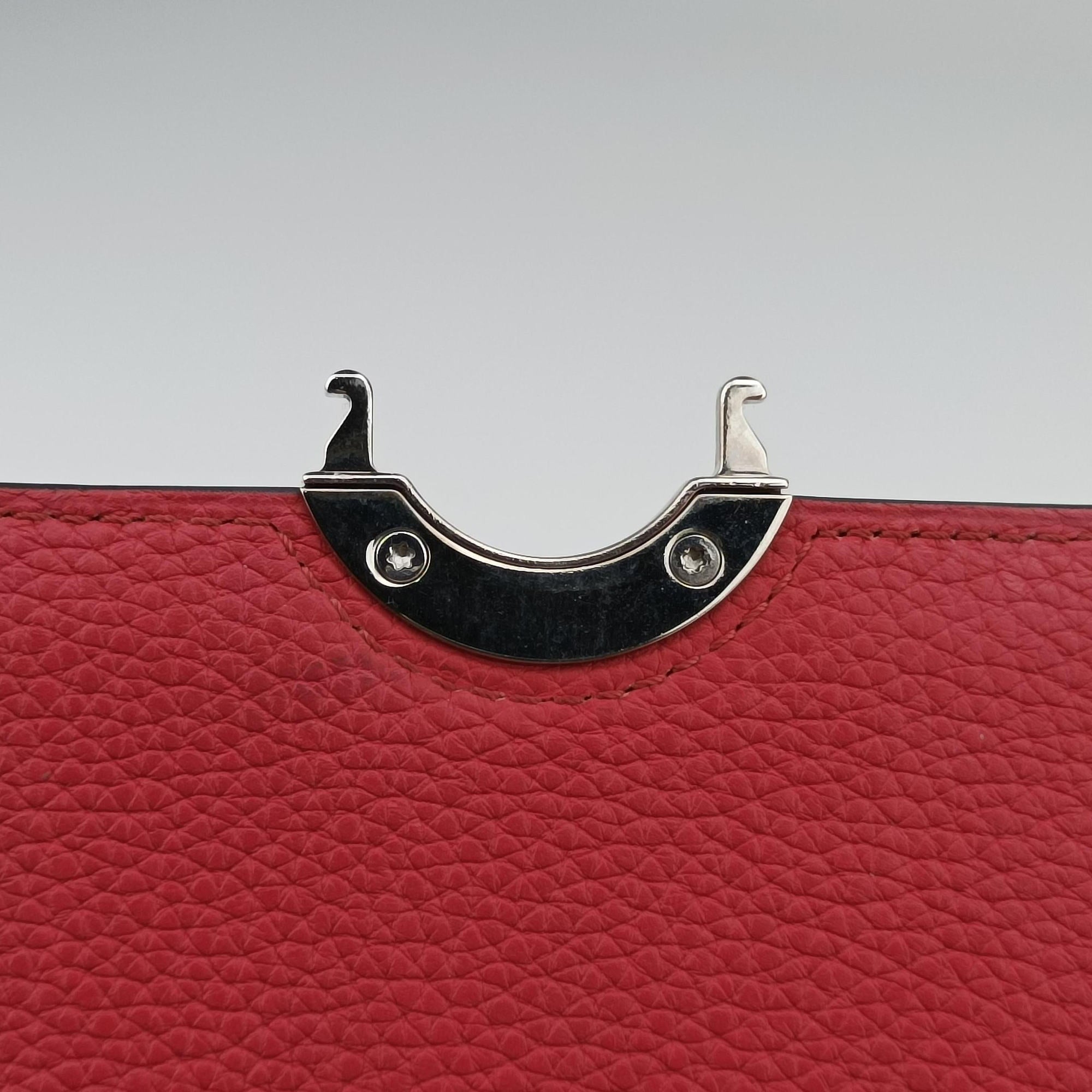 Pre-owned Moynat Legenne PM Red leather  shoulderbag | stylenewstar