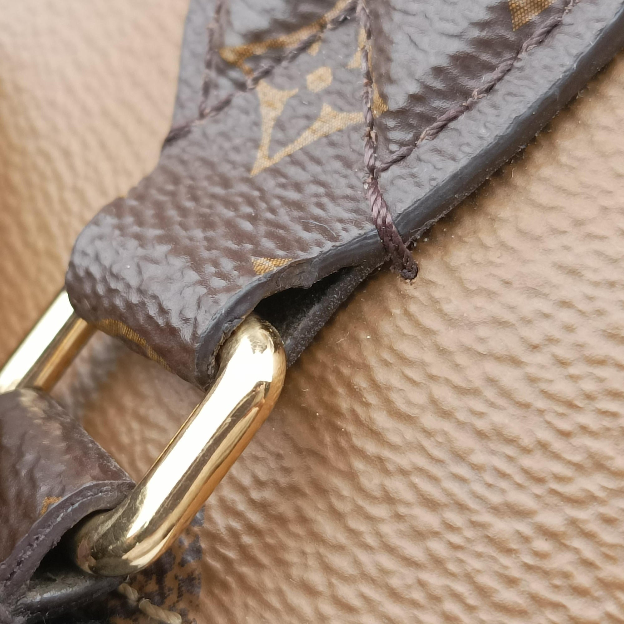 Pre-owned Louis Vuitton On the Go GM Brown Monogram Canvas M45320 shoulderbag | stylenewstar