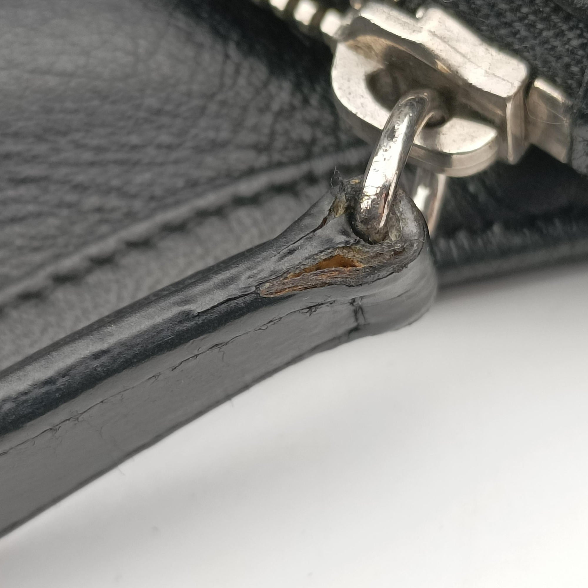 Pre-owned Christian Dior granville Black lambskin  handbag | stylenewstar