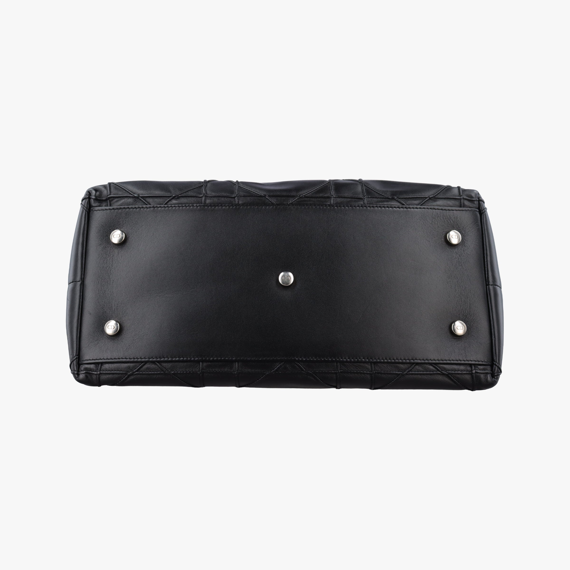 Pre-owned Christian Dior granville Black lambskin  handbag | stylenewstar