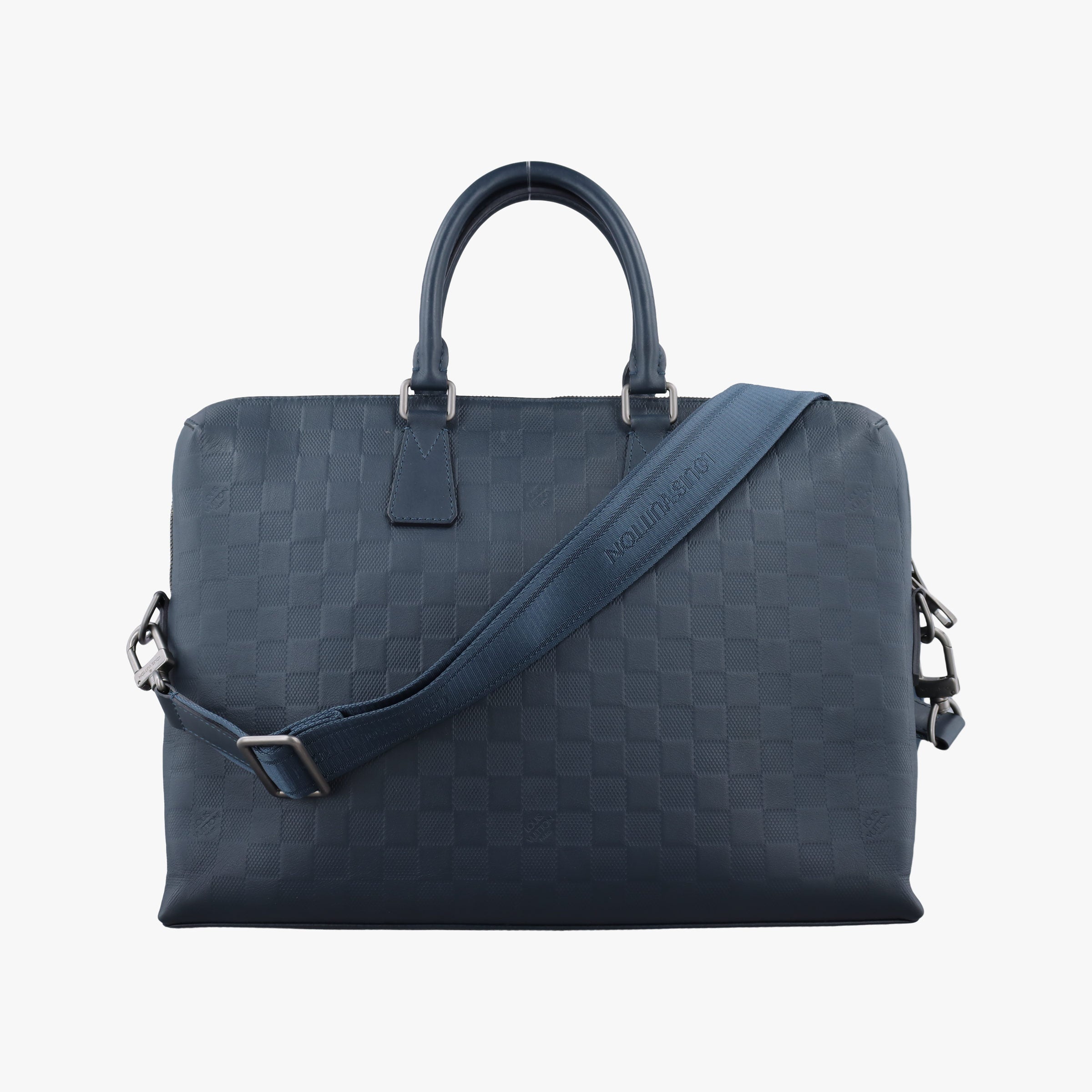 Pre-owned Louis Vuitton Porte-Document-Jour Cosmos Damier Infinie N41327 shoulderbag | stylenewstar