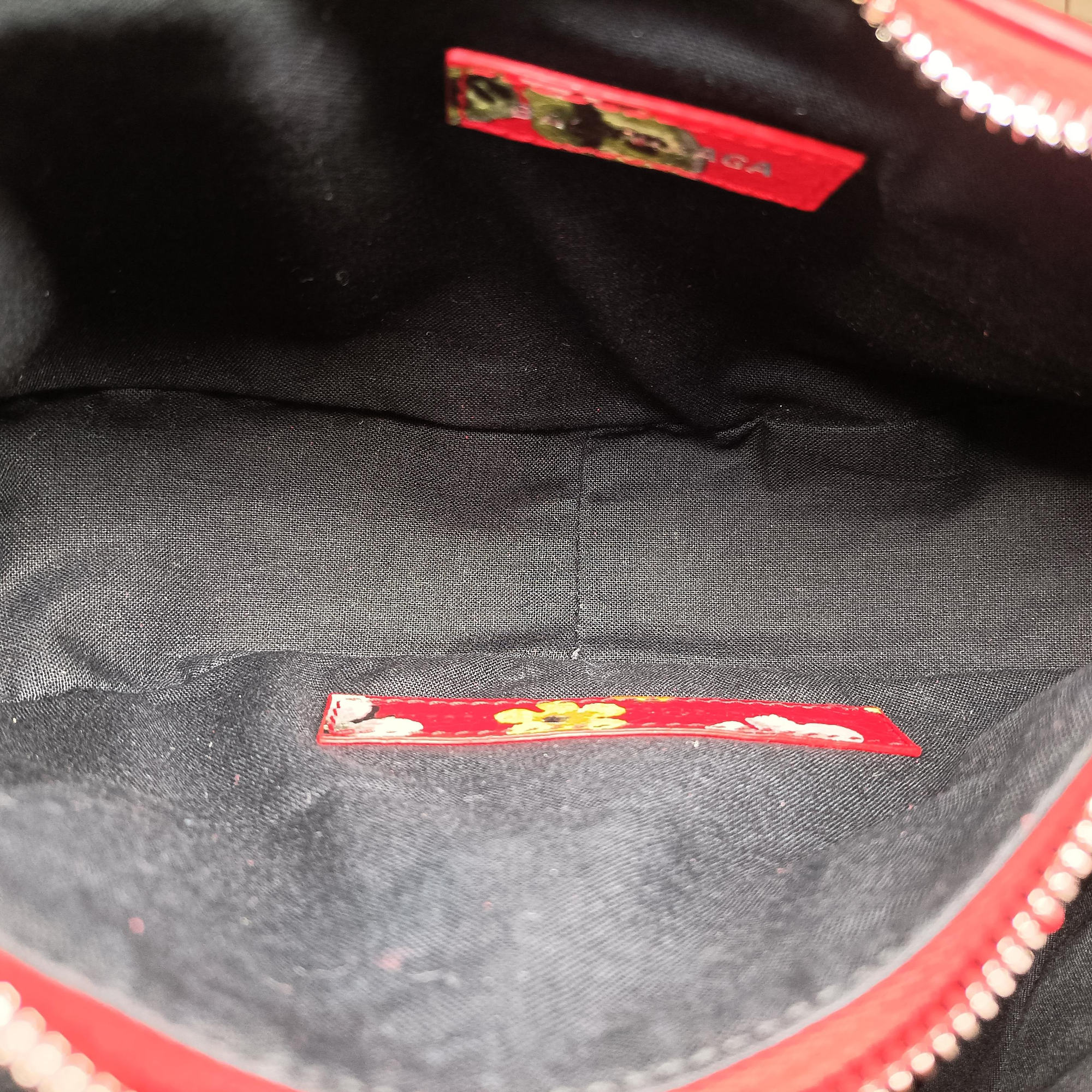 Pre-owned Balenciaga Le Cagole Red × Multicolor lambskin  shoulderbag | stylenewstar