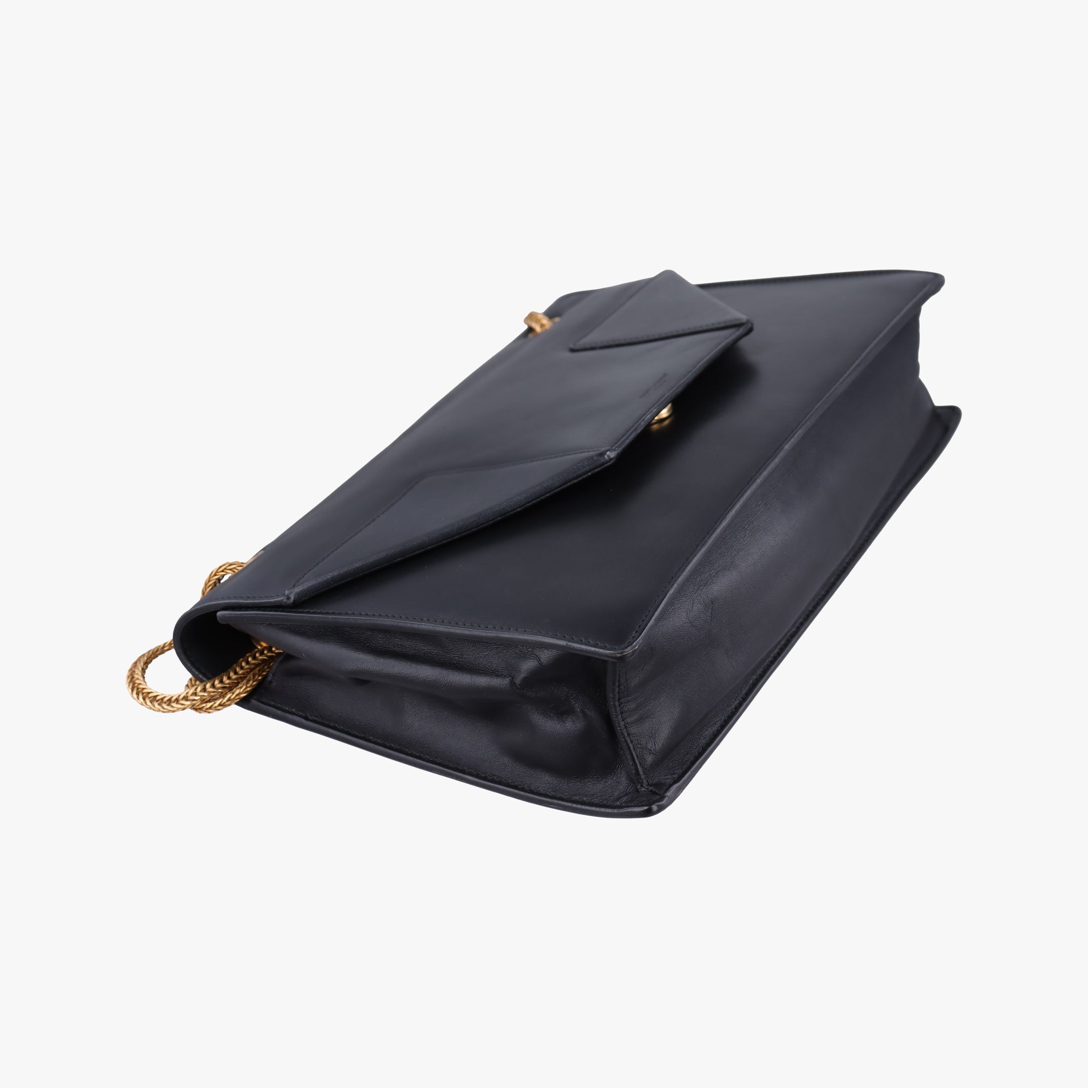 Vintage Yves Saint Laurent BETTY Black Leather 314515 shoulderbag | stylenewstar