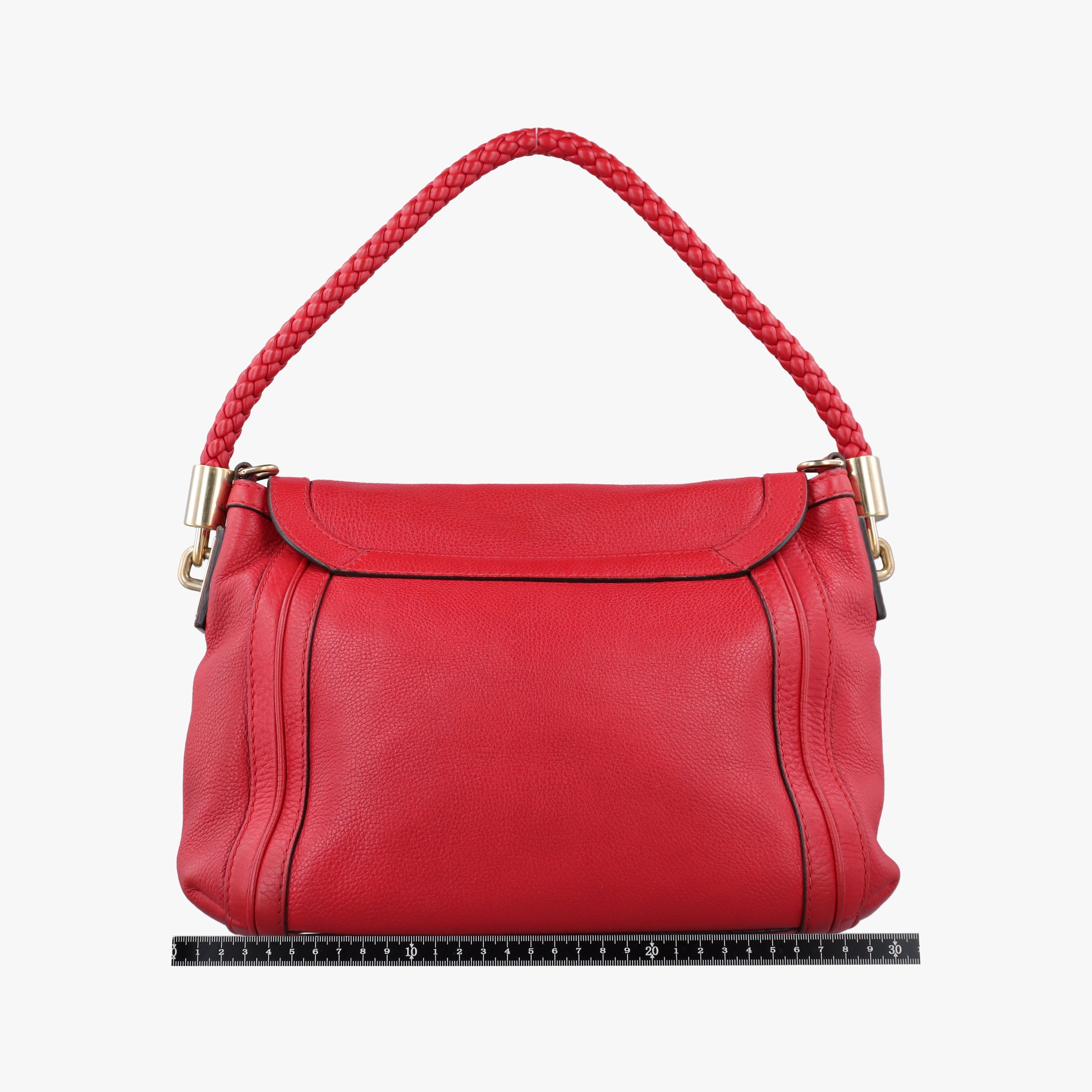 Pre-owned Gucci Bella Red Leather 282301 shoulderbag | stylenewstar