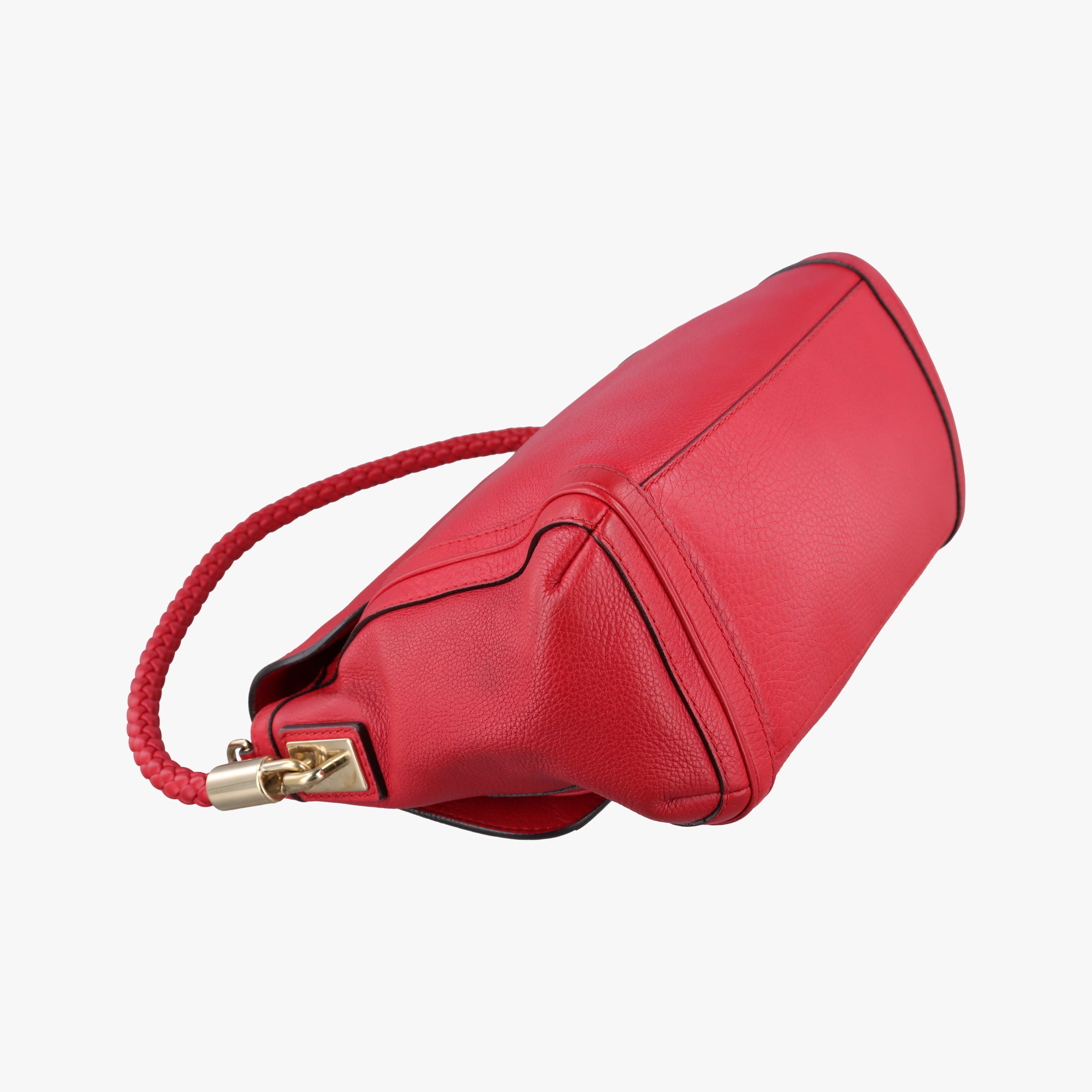 Pre-owned Gucci Bella Red Leather 282301 shoulderbag | stylenewstar
